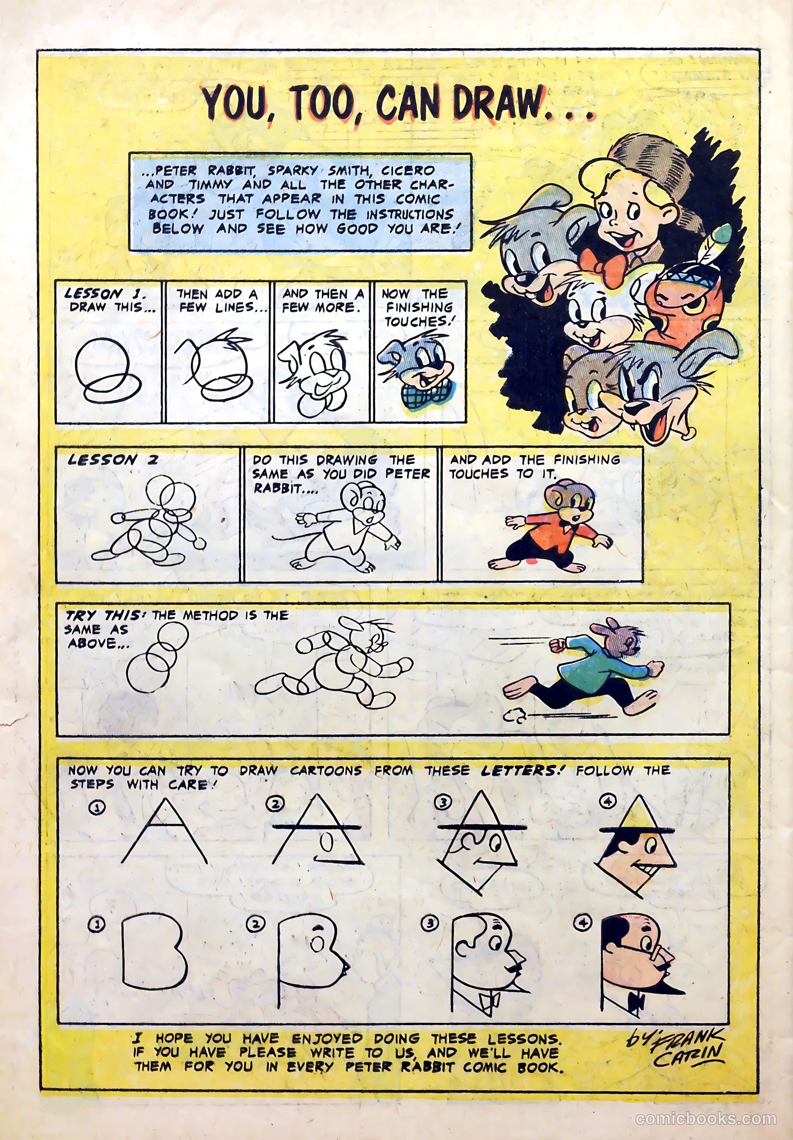 Peter Rabbit #29 (1955) — page 34 of 37