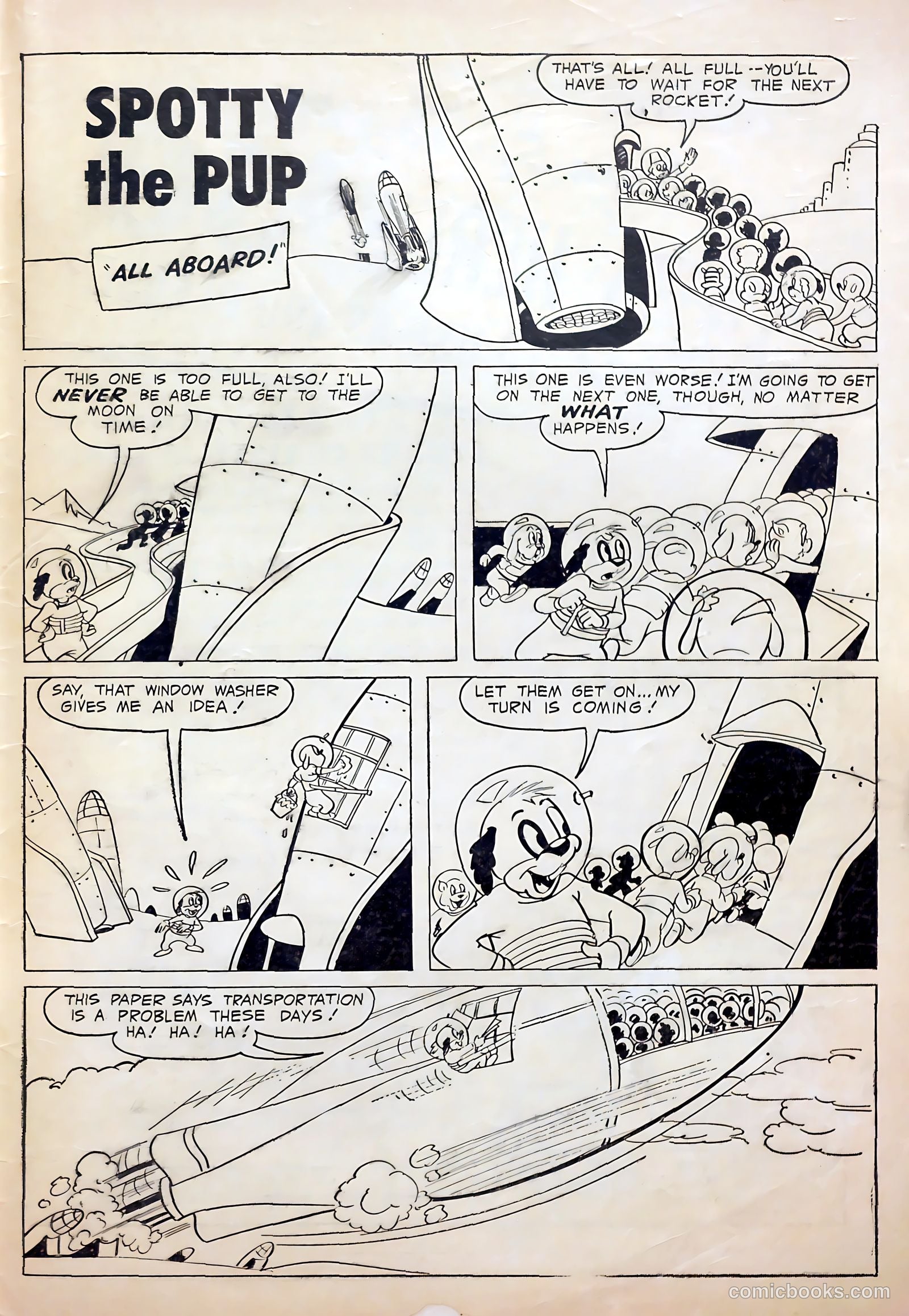 Peter Rabbit #29 (1955) — page 35 of 37