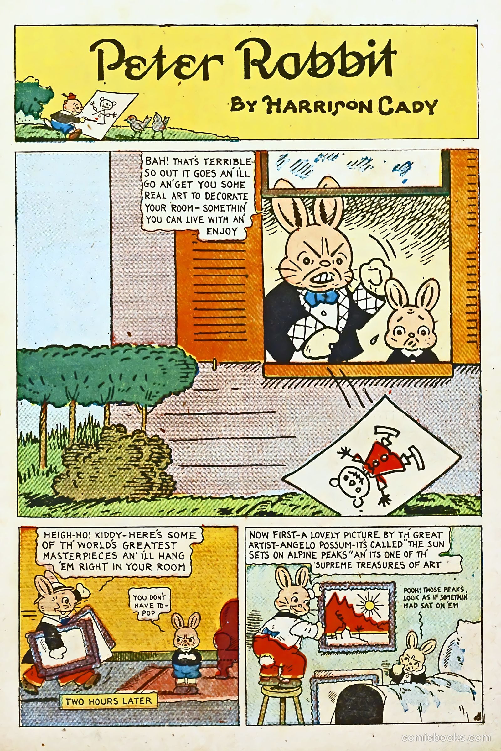 Peter Rabbit #3 (1948) — page 3 of 36