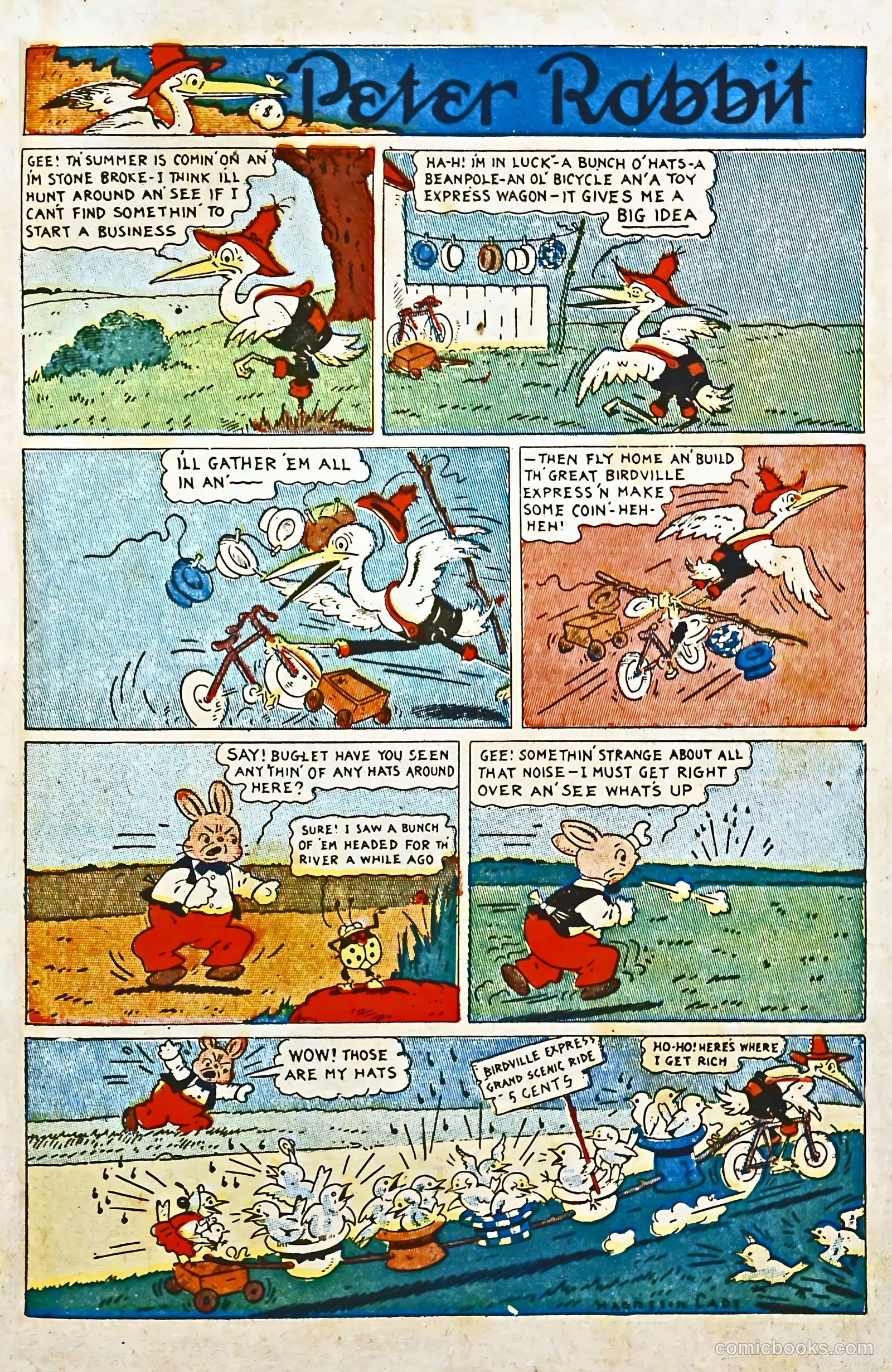 Peter Rabbit #3 (1948) — page 33 of 36