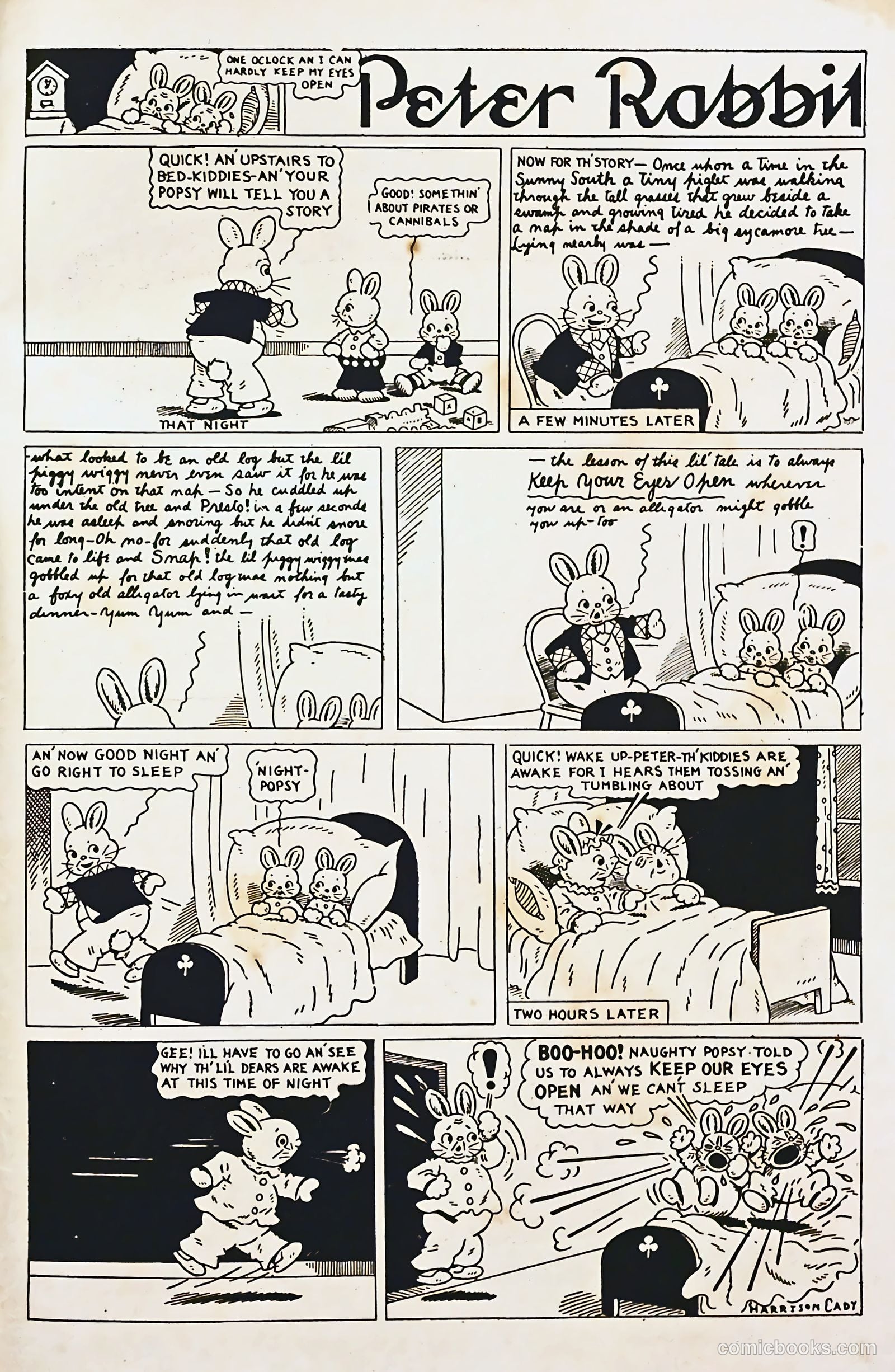 Peter Rabbit #3 (1948) — page 35 of 36