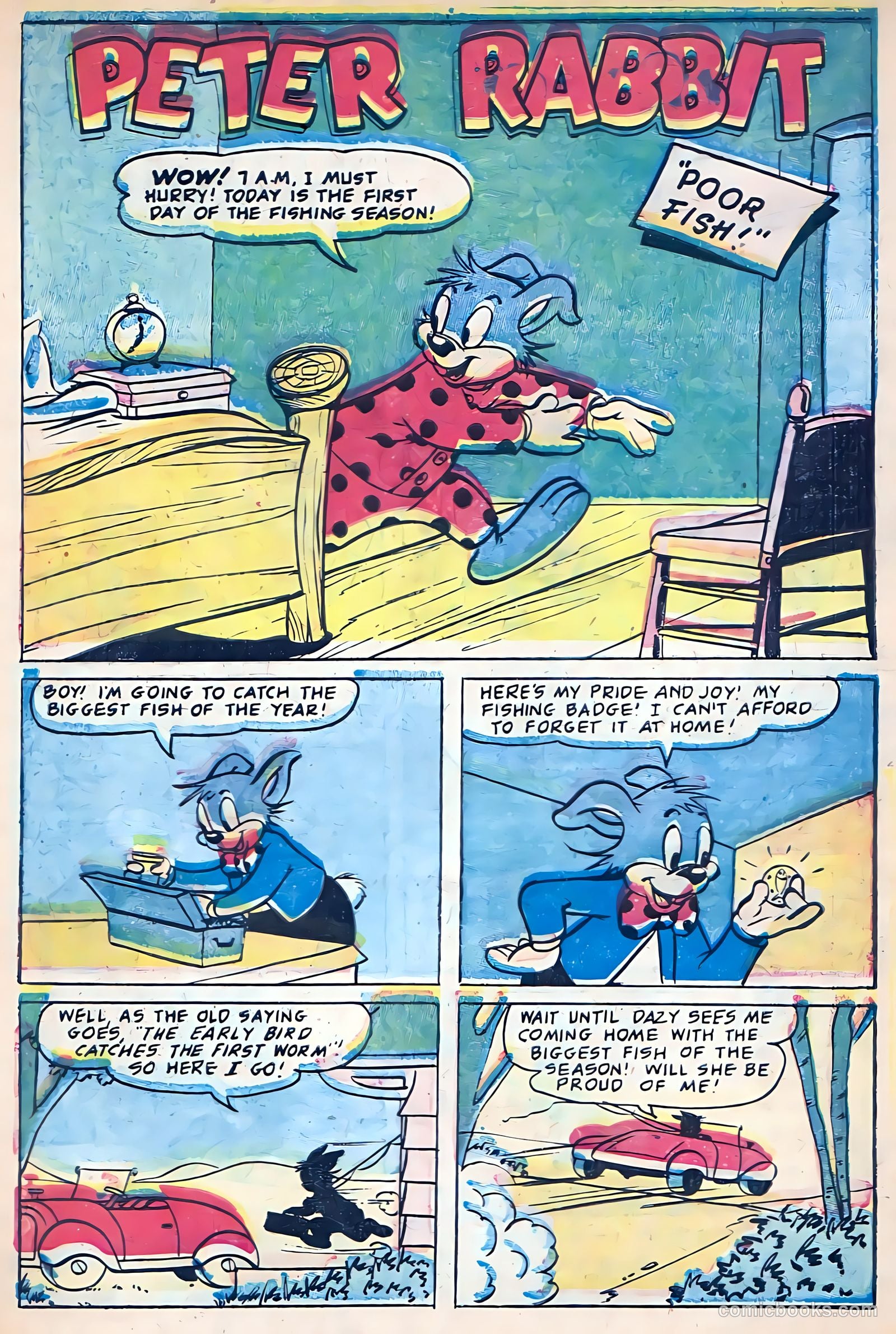 Peter Rabbit #30 (1955) — page 3 of 36