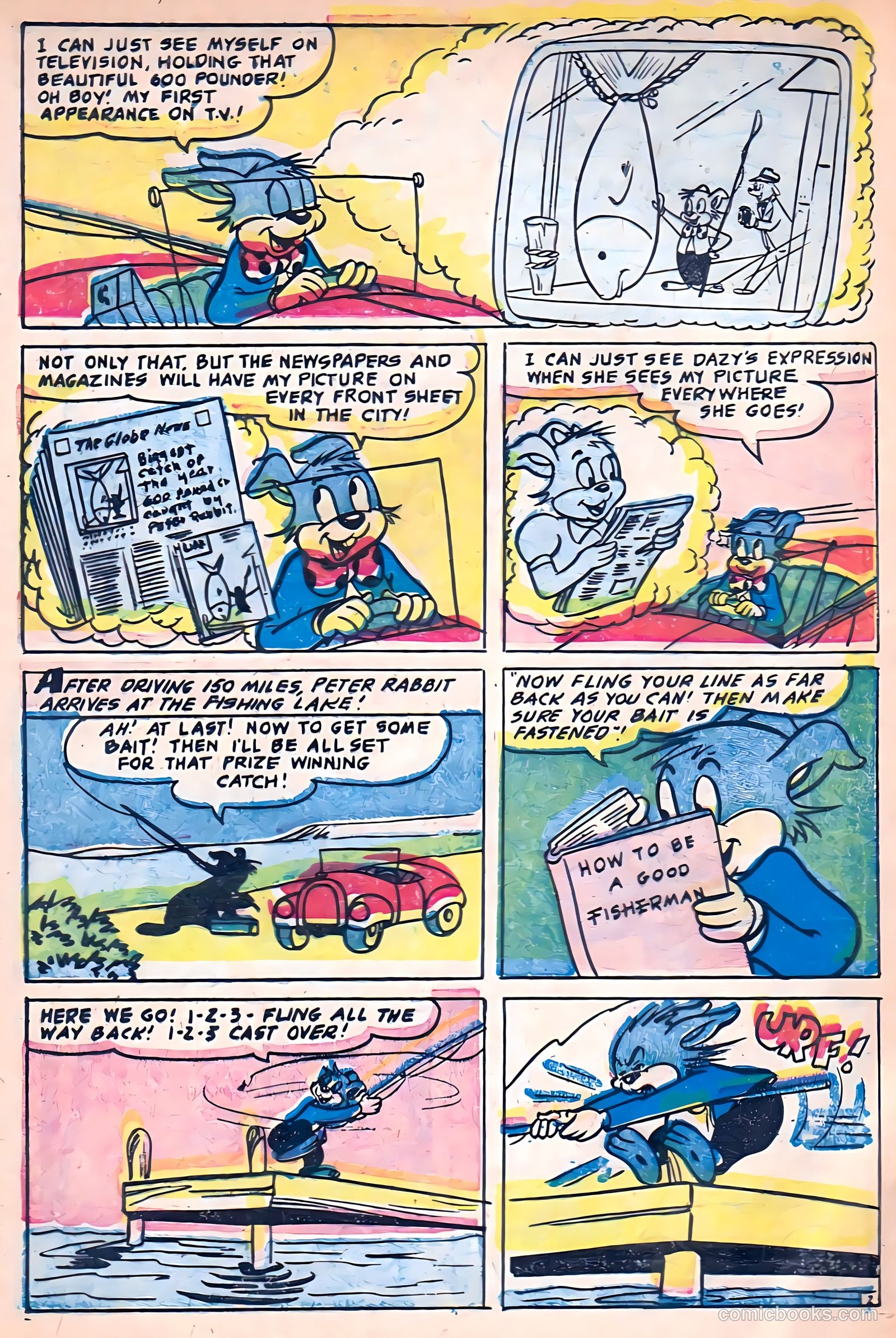 Peter Rabbit #30 (1955) — page 4 of 36
