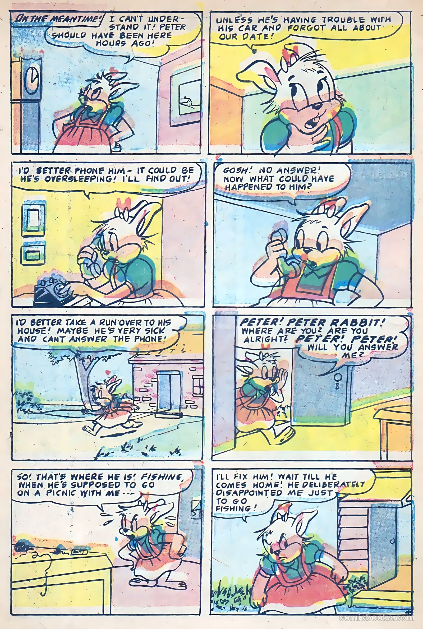 Peter Rabbit #30 (1955) — page 6 of 36