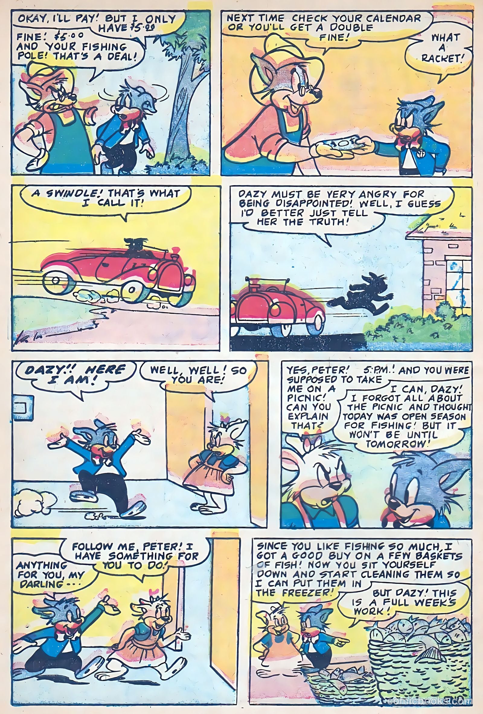 Peter Rabbit #30 (1955) — page 8 of 36