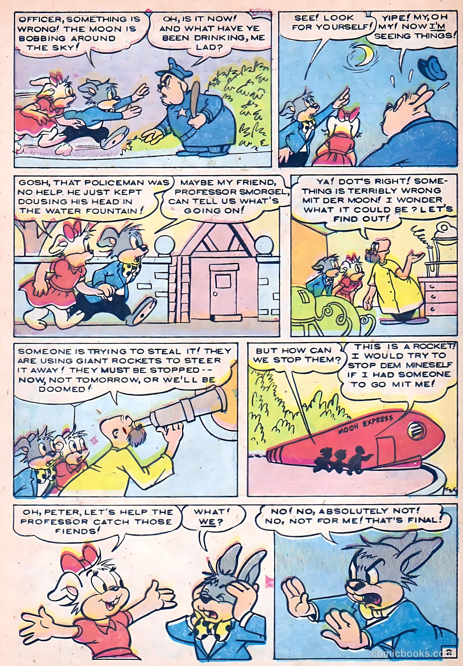 Peter Rabbit #30 (1955) — page 28 of 36
