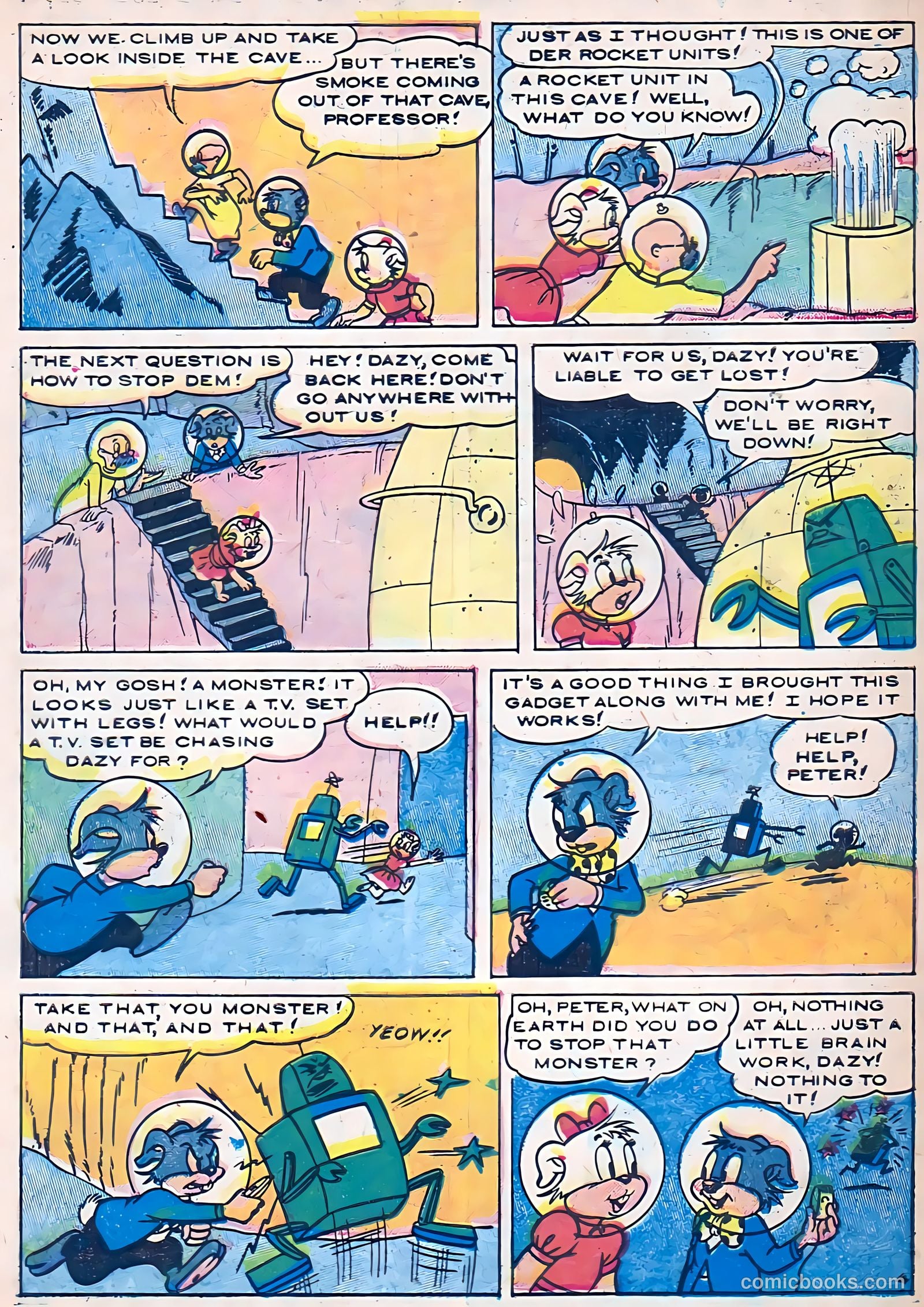 Peter Rabbit #30 (1955) — page 30 of 36