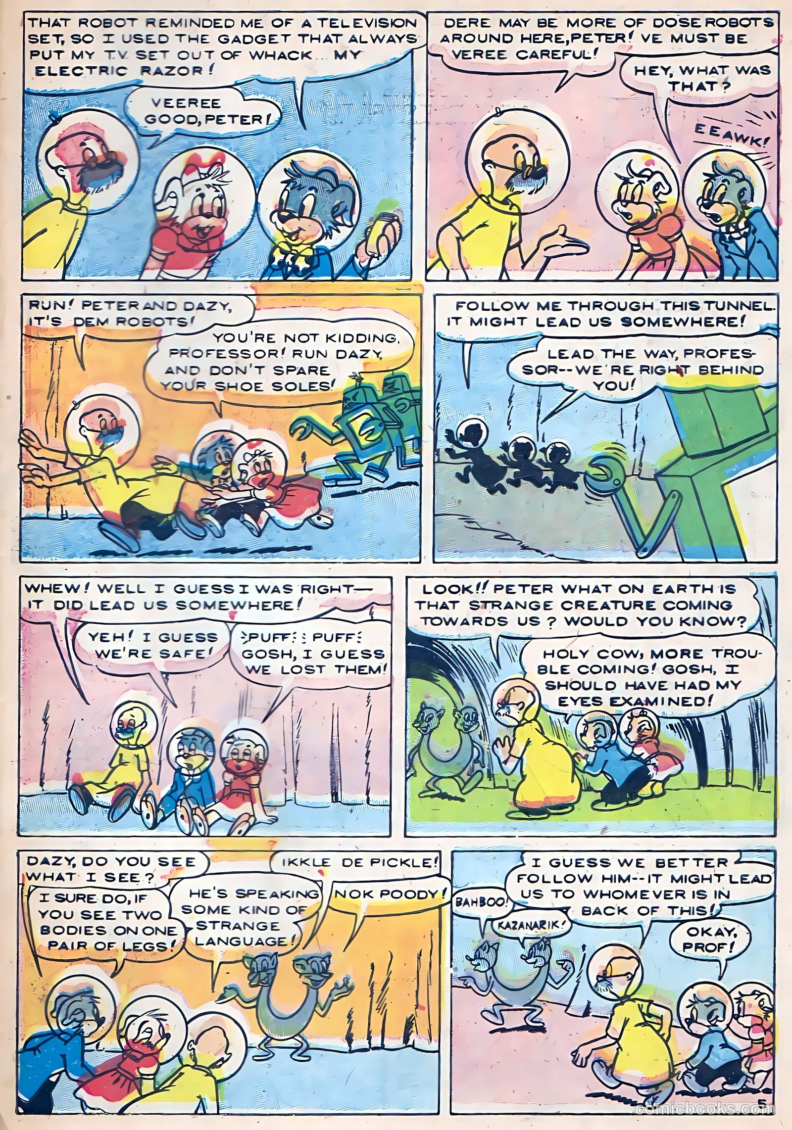 Peter Rabbit #30 (1955) — page 31 of 36