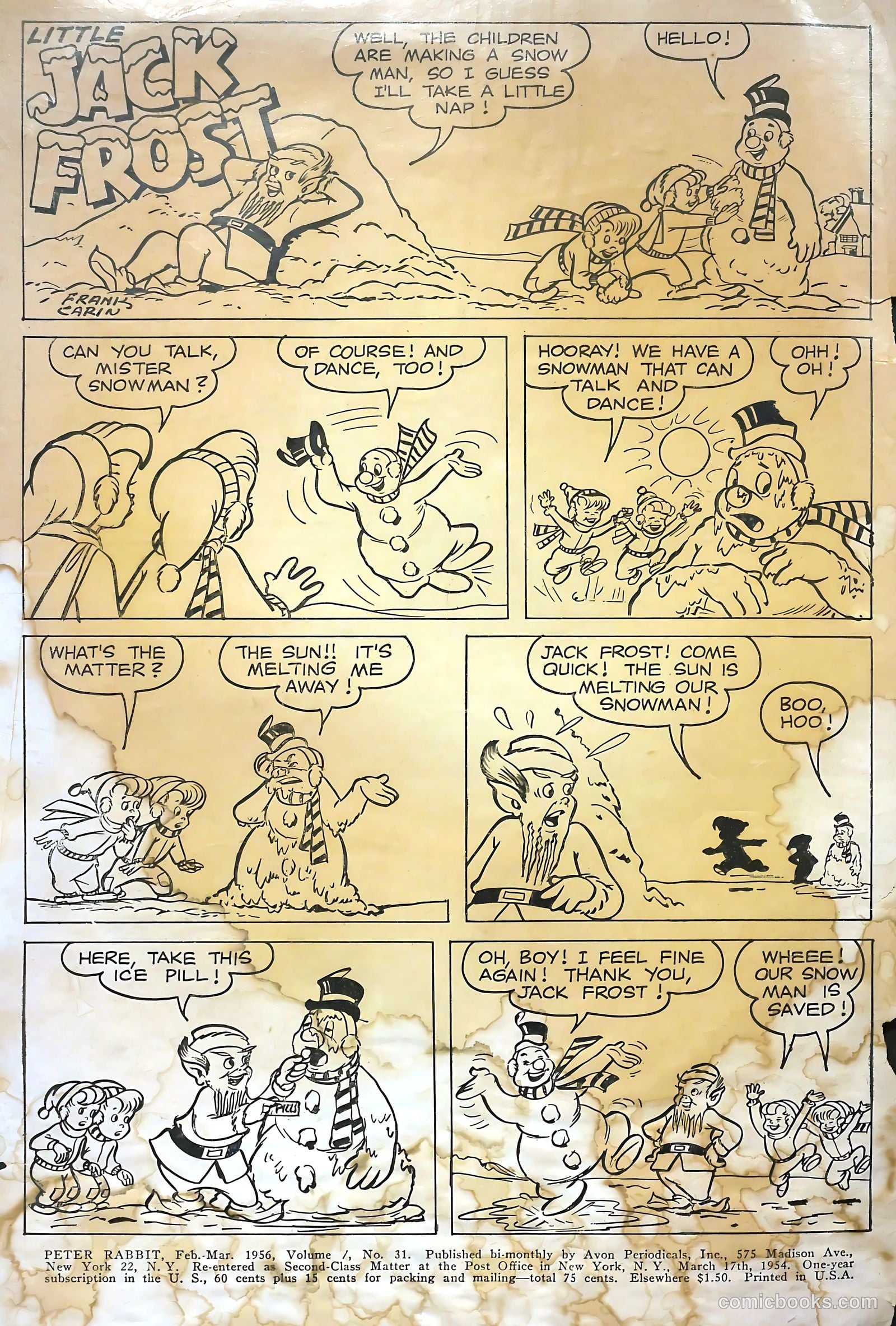 Peter Rabbit #31 (1956) — page 2 of 36