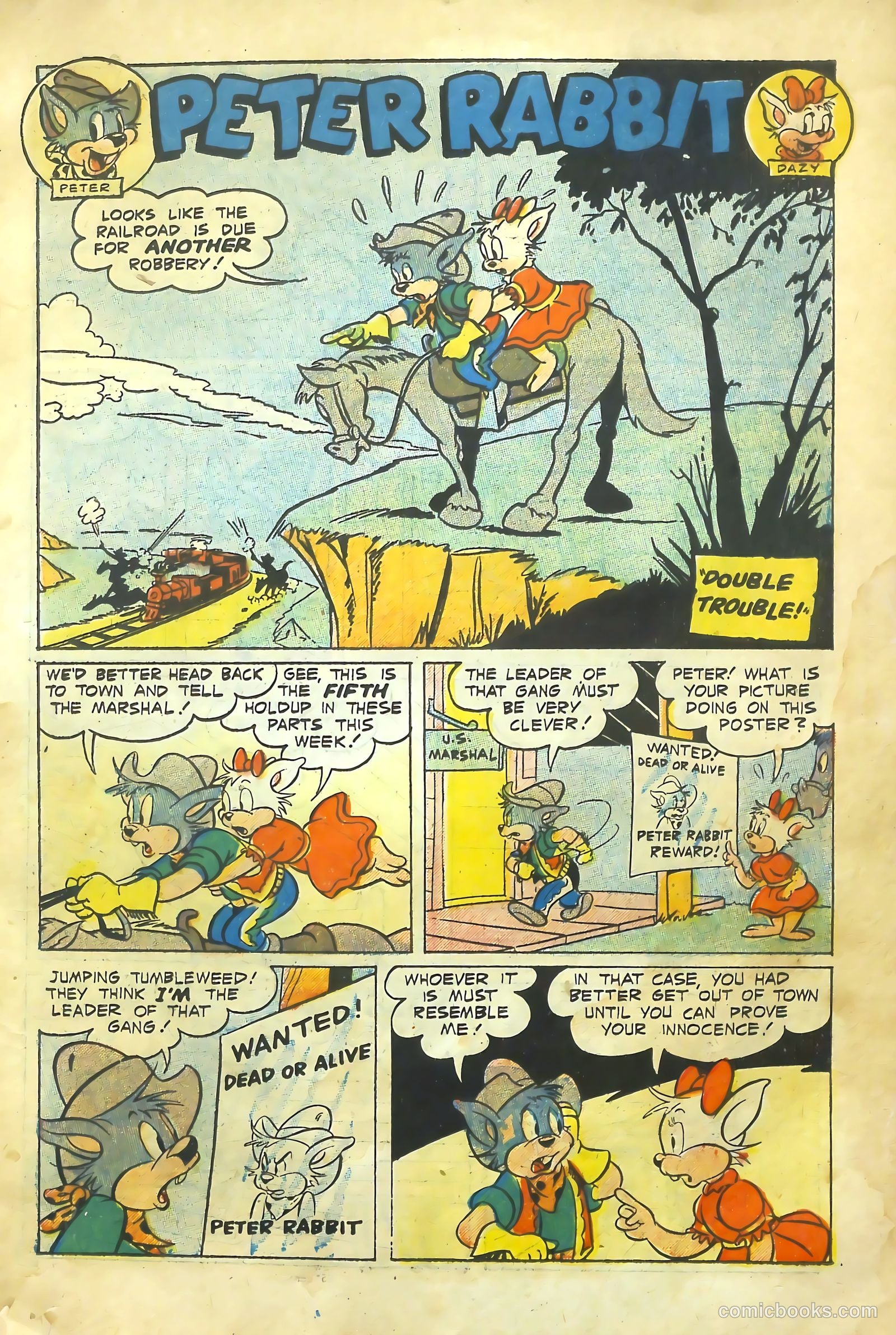 Peter Rabbit #31 (1956) — page 3 of 36