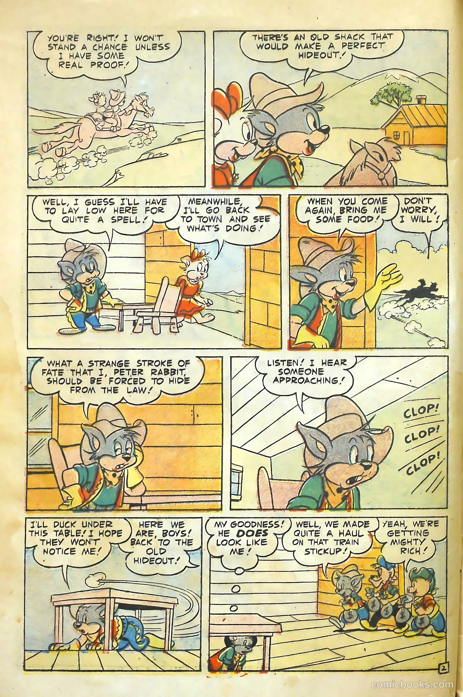 Peter Rabbit #31 (1956) — page 4 of 36
