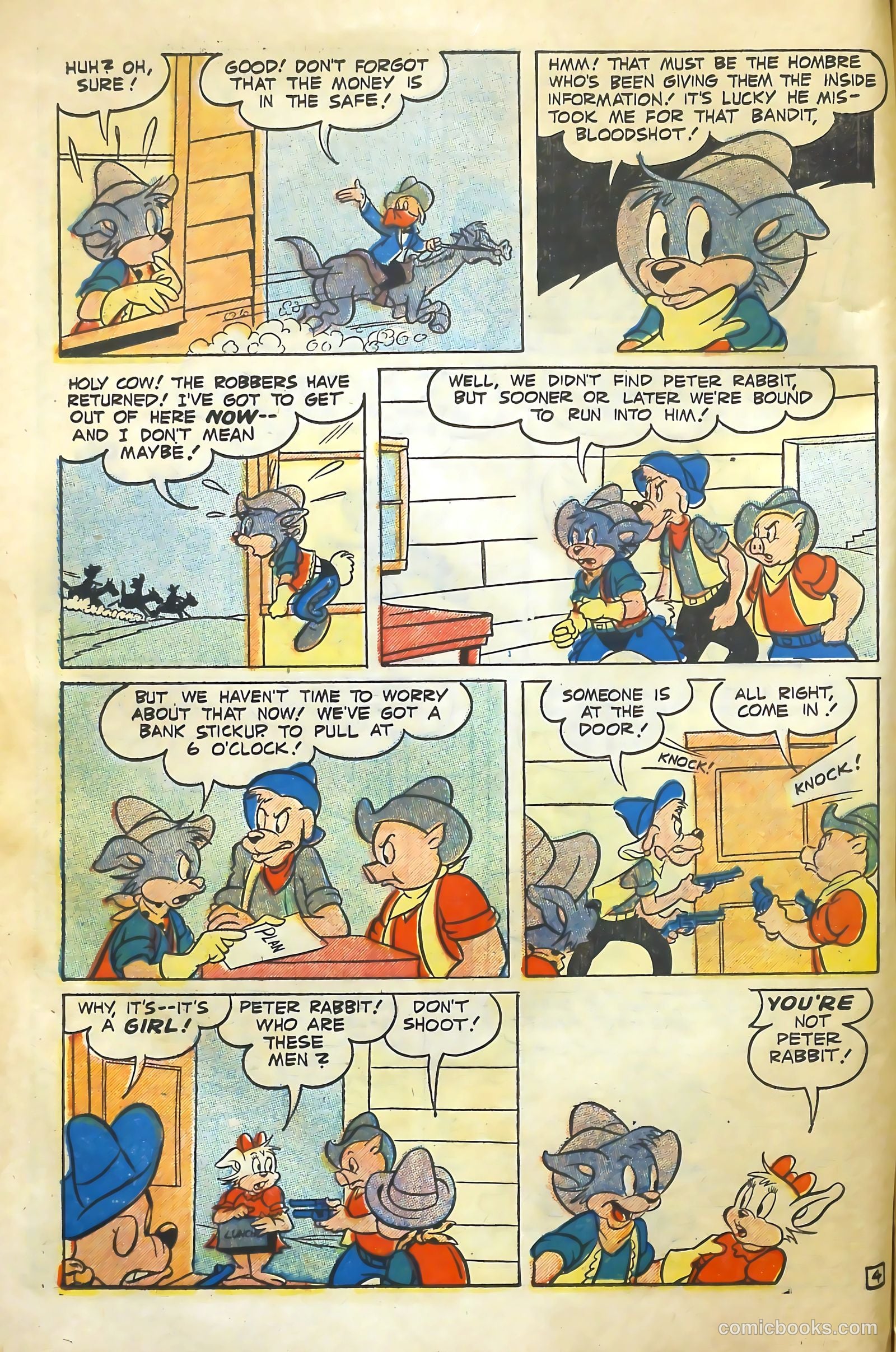 Peter Rabbit #31 (1956) — page 6 of 36