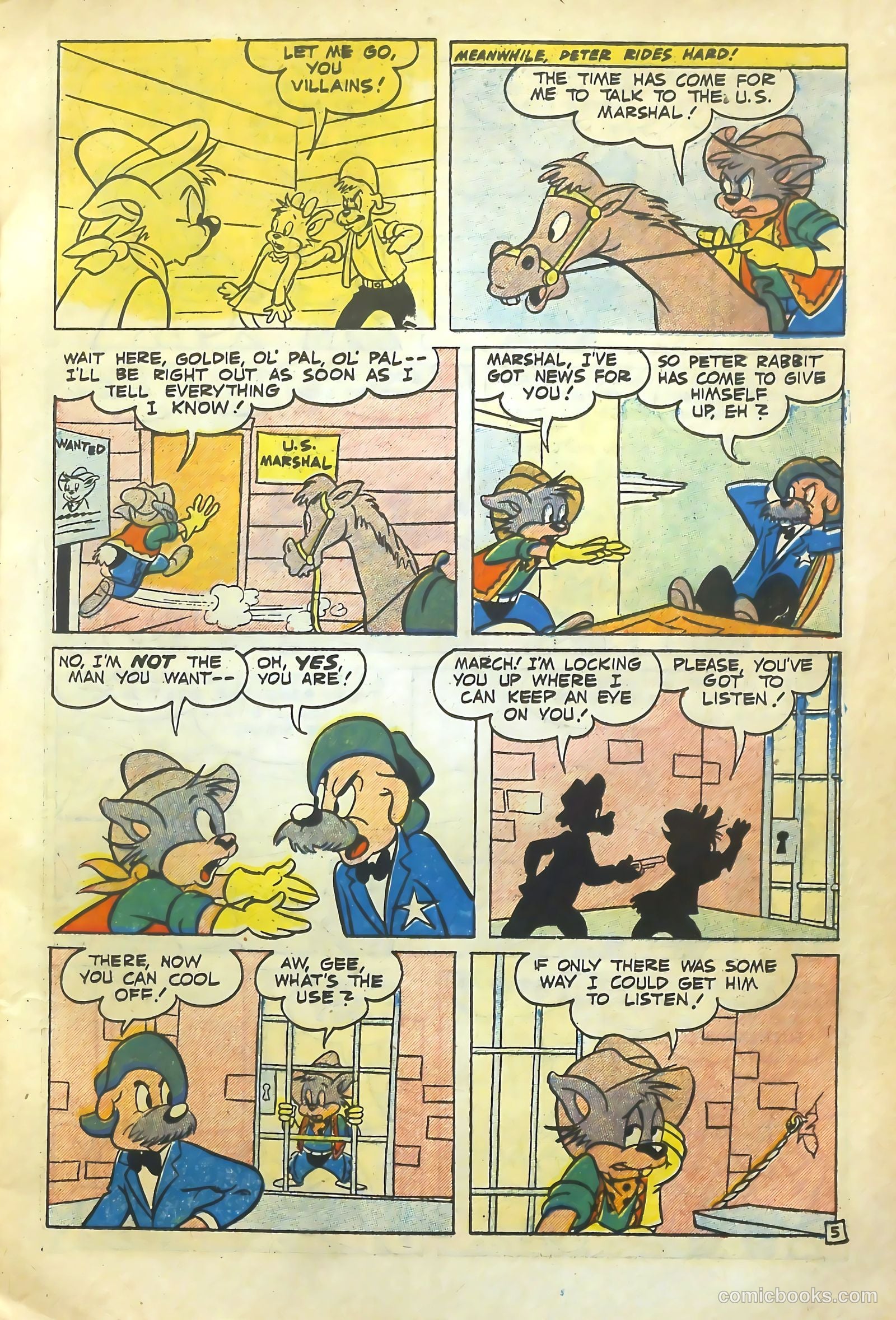 Peter Rabbit #31 (1956) — page 7 of 36
