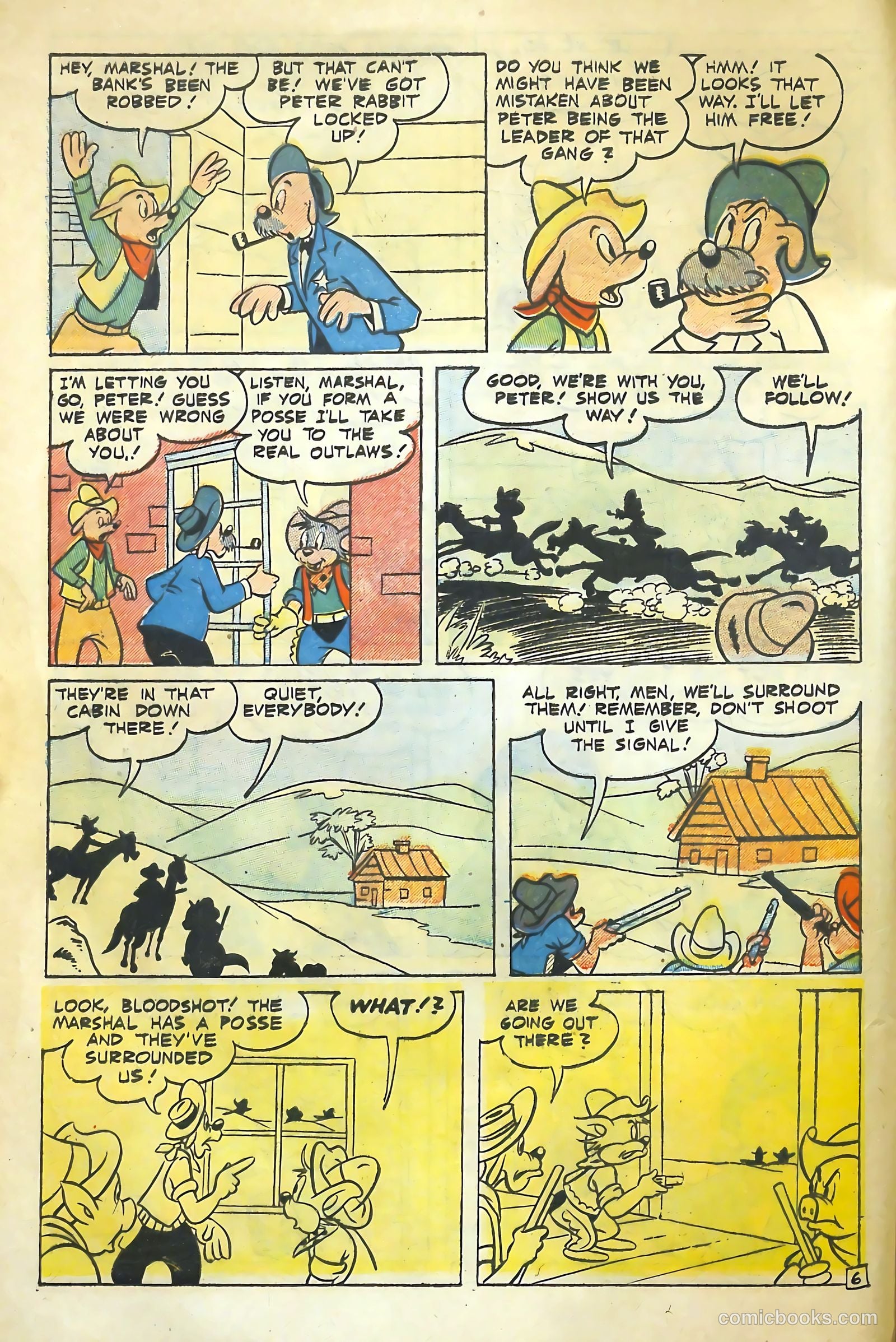 Peter Rabbit #31 (1956) — page 8 of 36