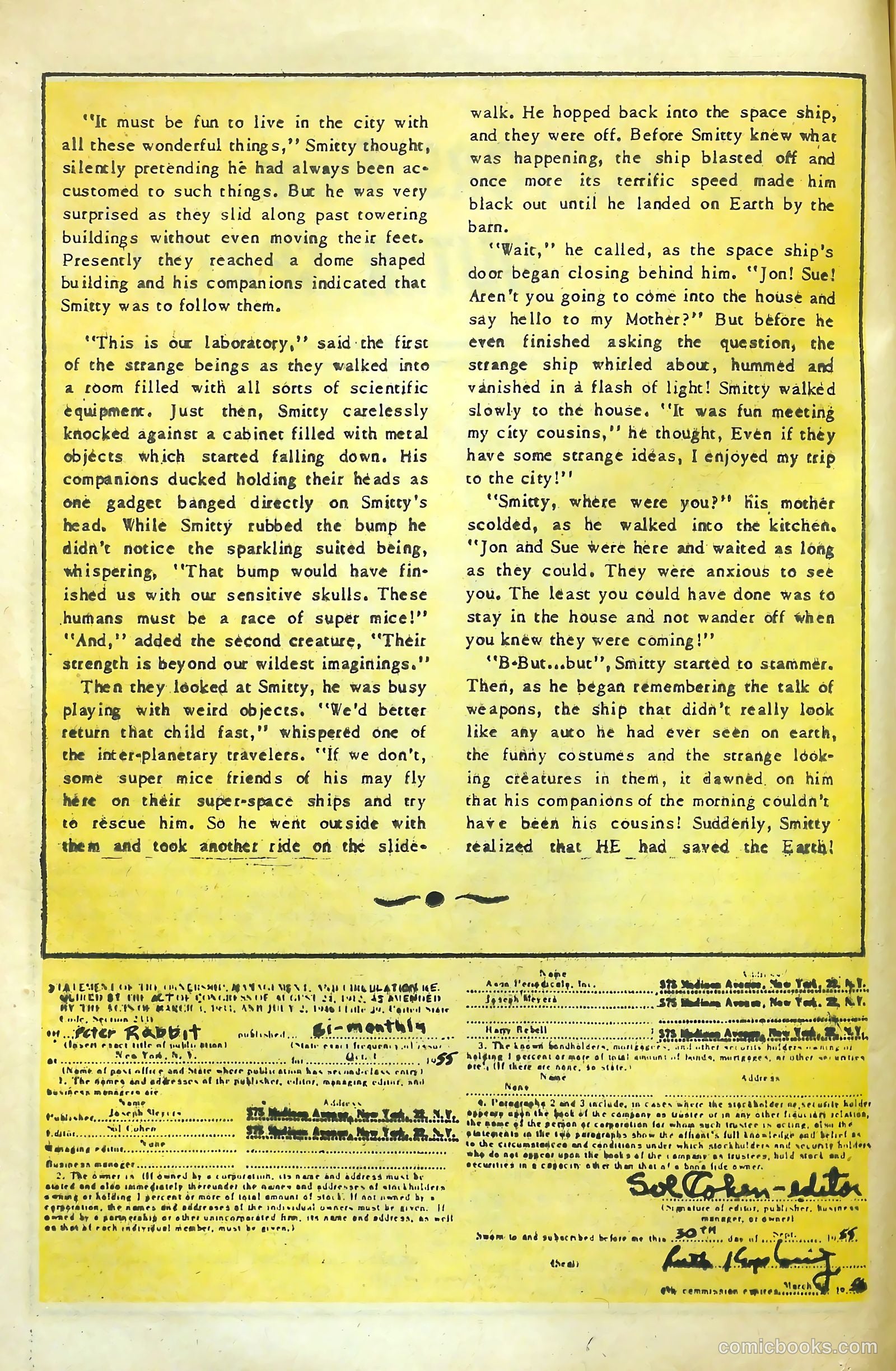 Peter Rabbit #31 (1956) — page 12 of 36
