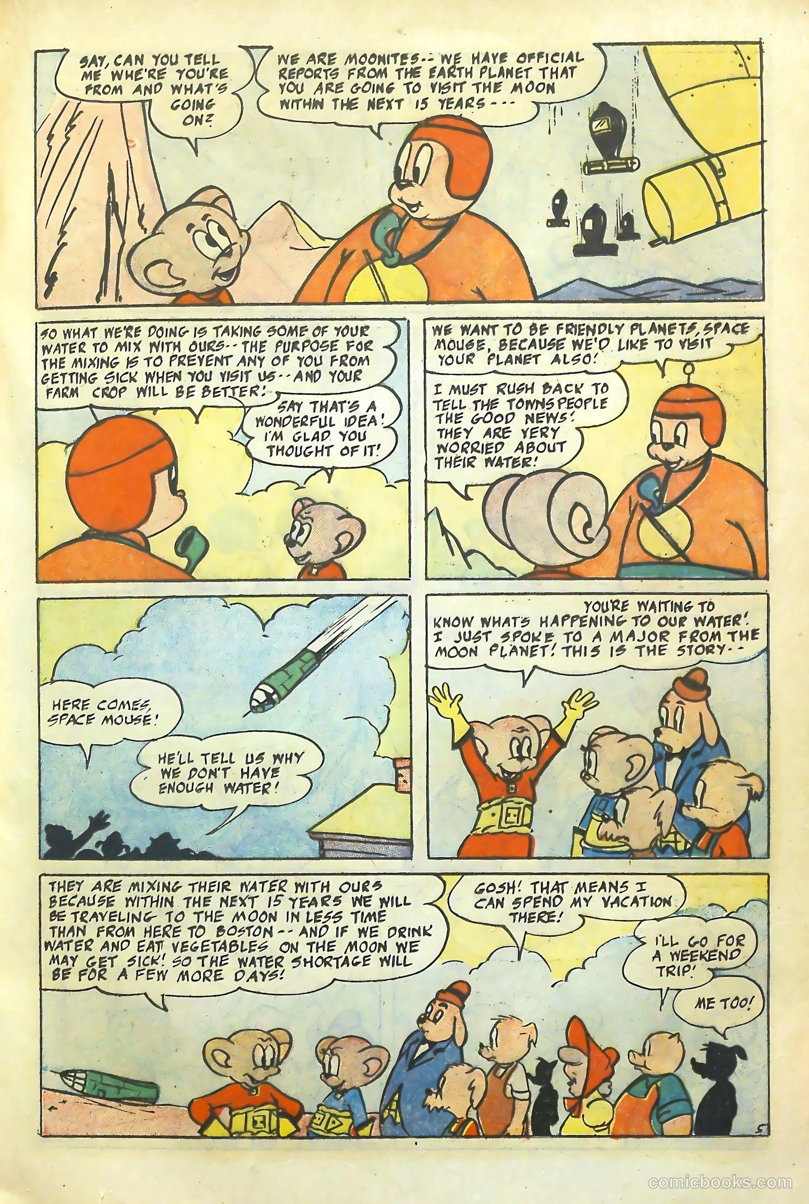 Peter Rabbit #31 (1956) — page 17 of 36