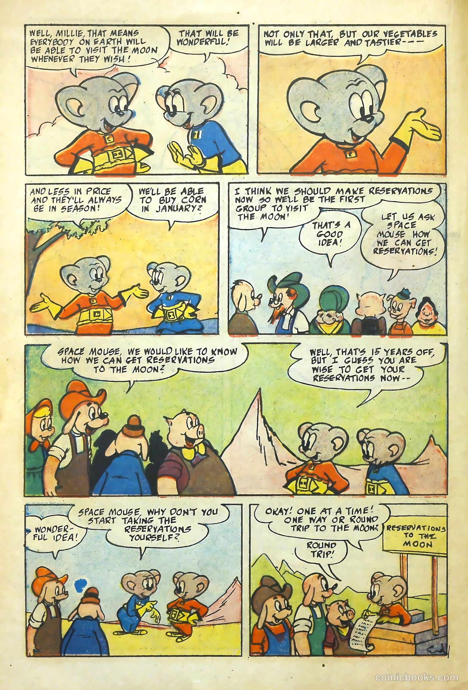 Peter Rabbit #31 (1956) — page 18 of 36
