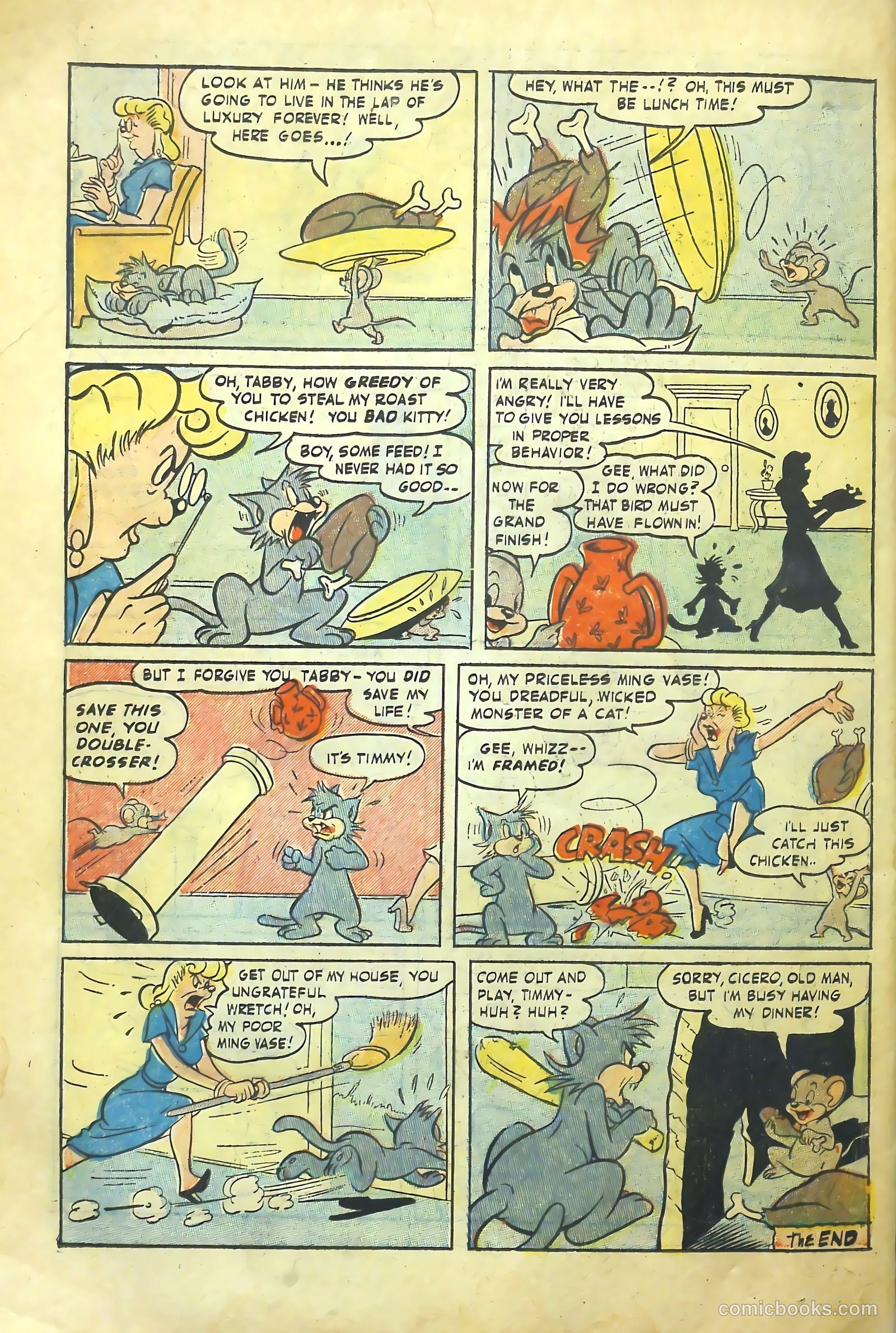 Peter Rabbit #31 (1956) — page 34 of 36