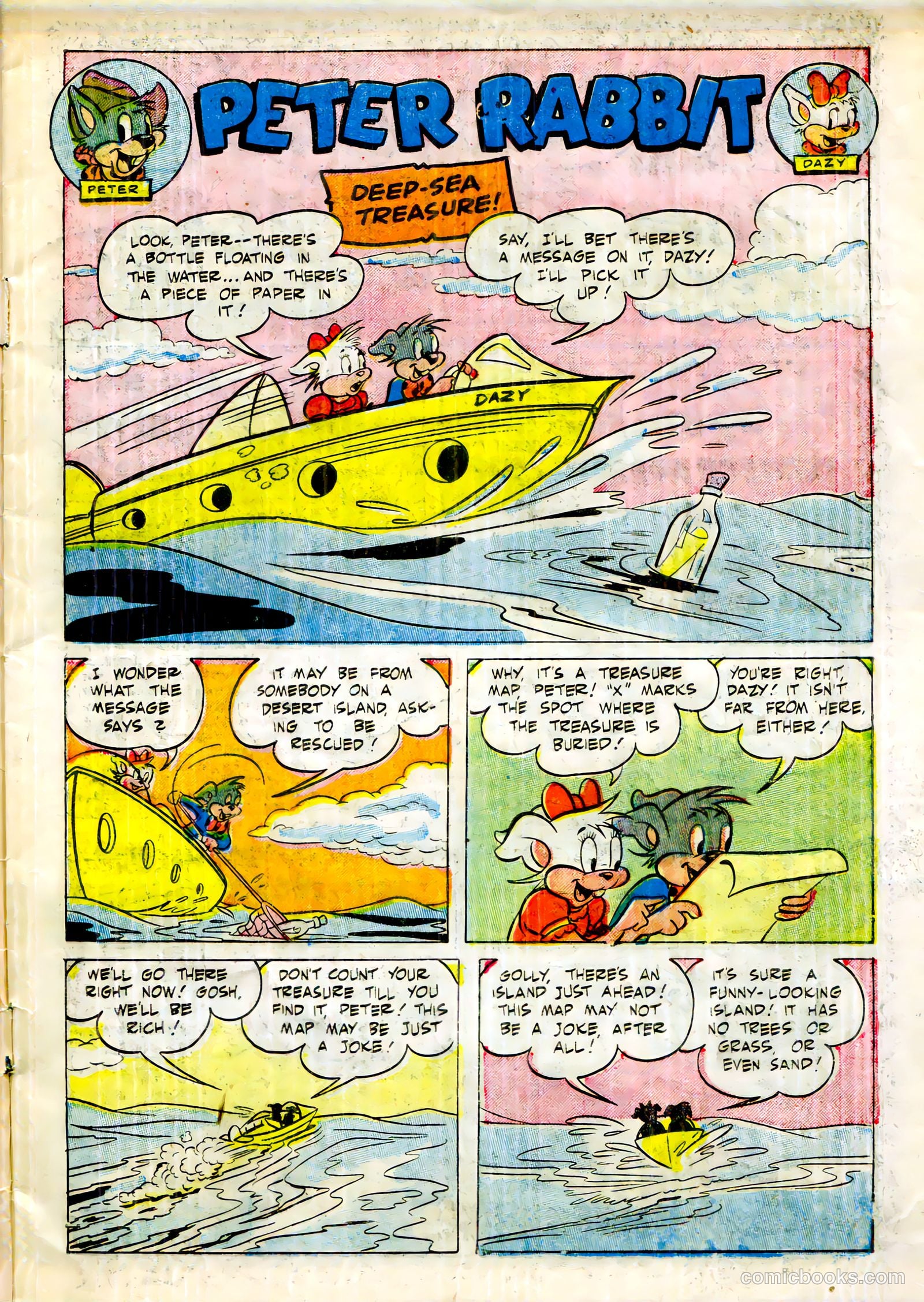 Peter Rabbit #32 (1956) — page 3 of 36