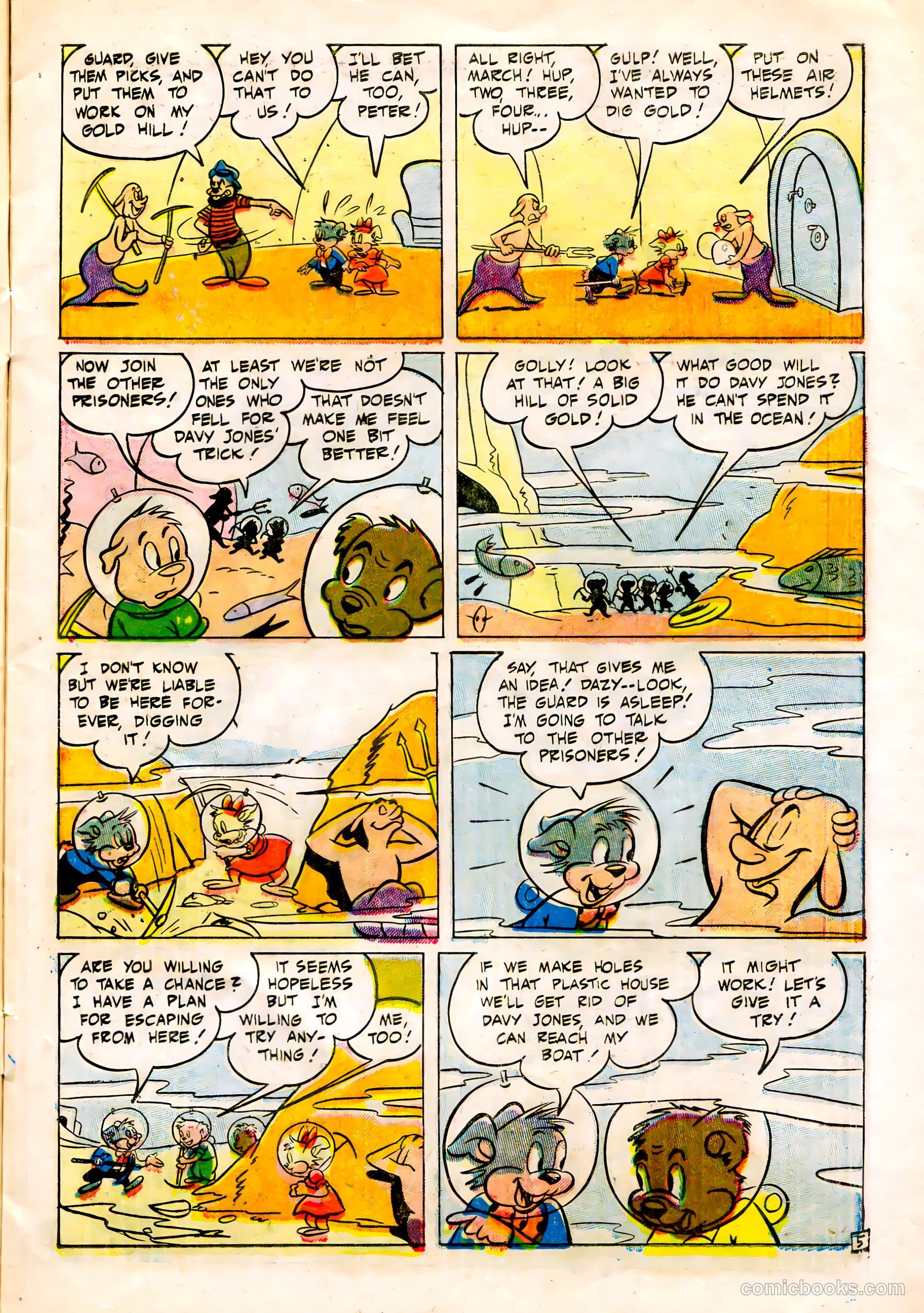 Peter Rabbit #32 (1956) — page 7 of 36