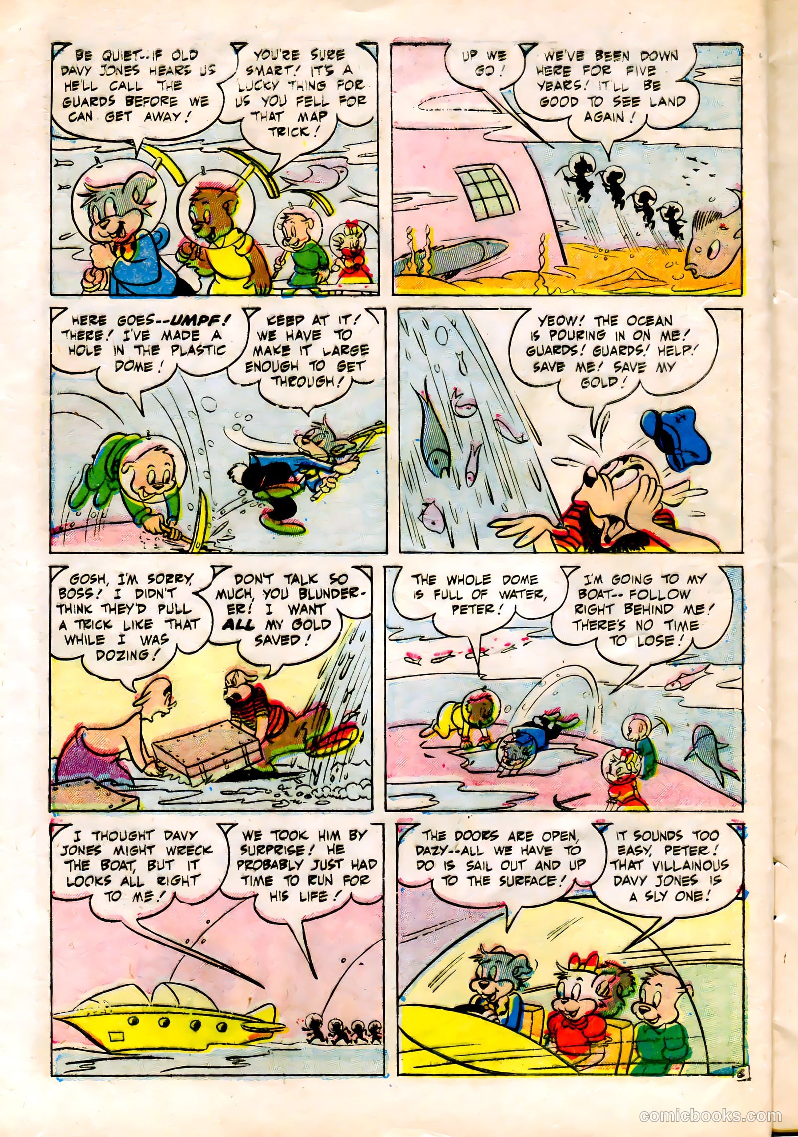 Peter Rabbit #32 (1956) — page 8 of 36