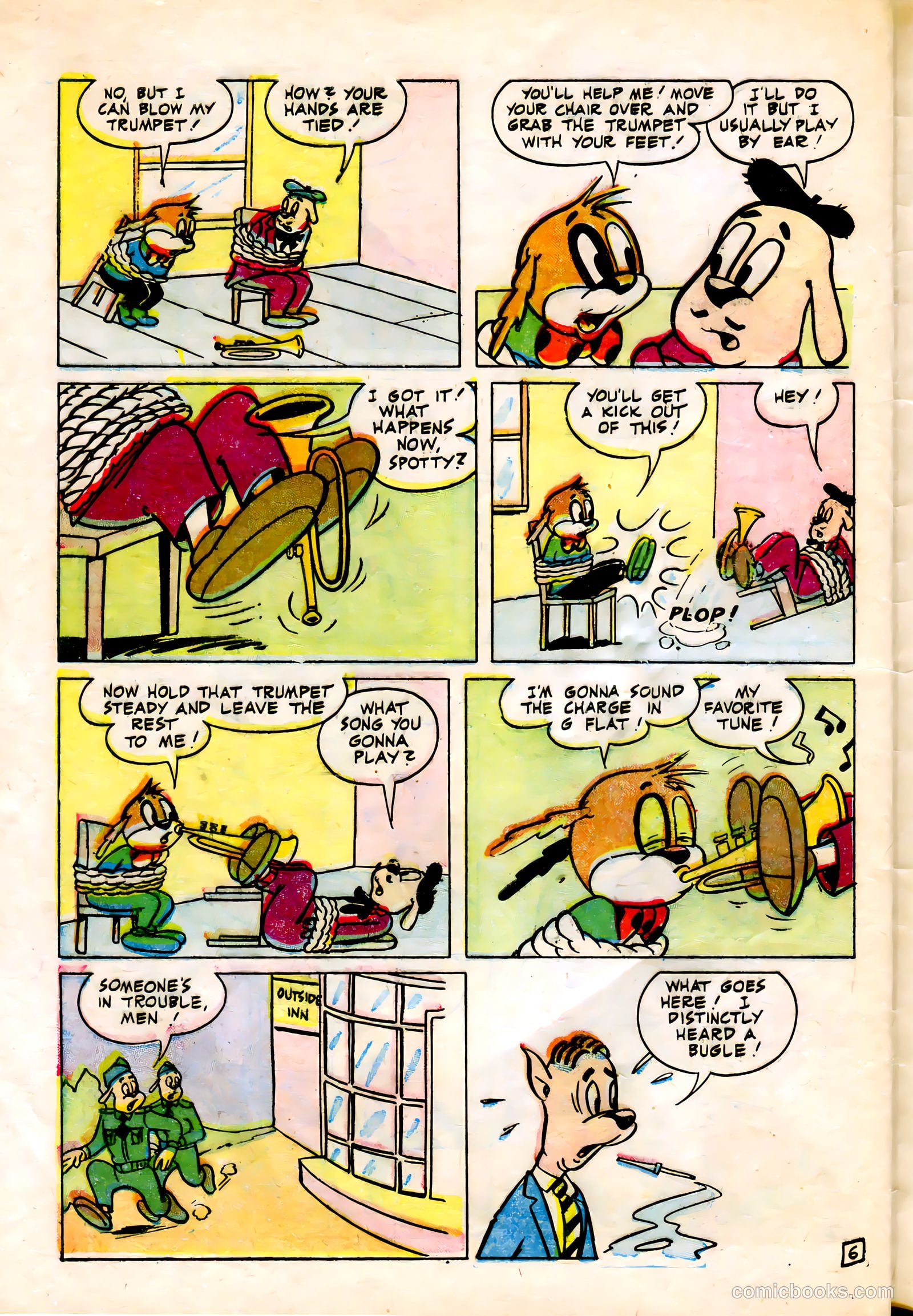 Peter Rabbit #32 (1956) — page 32 of 36