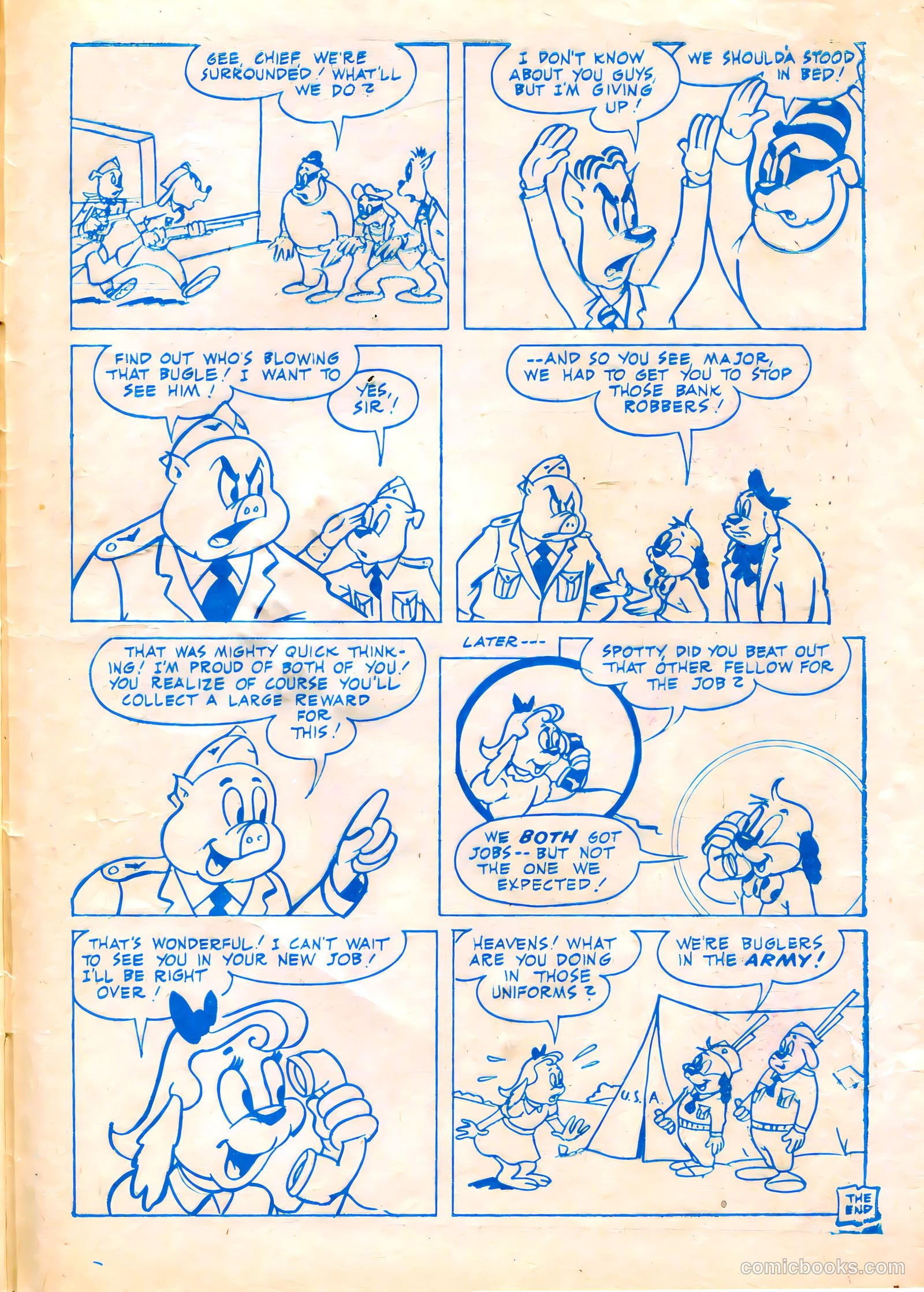 Peter Rabbit #32 (1956) — page 33 of 36