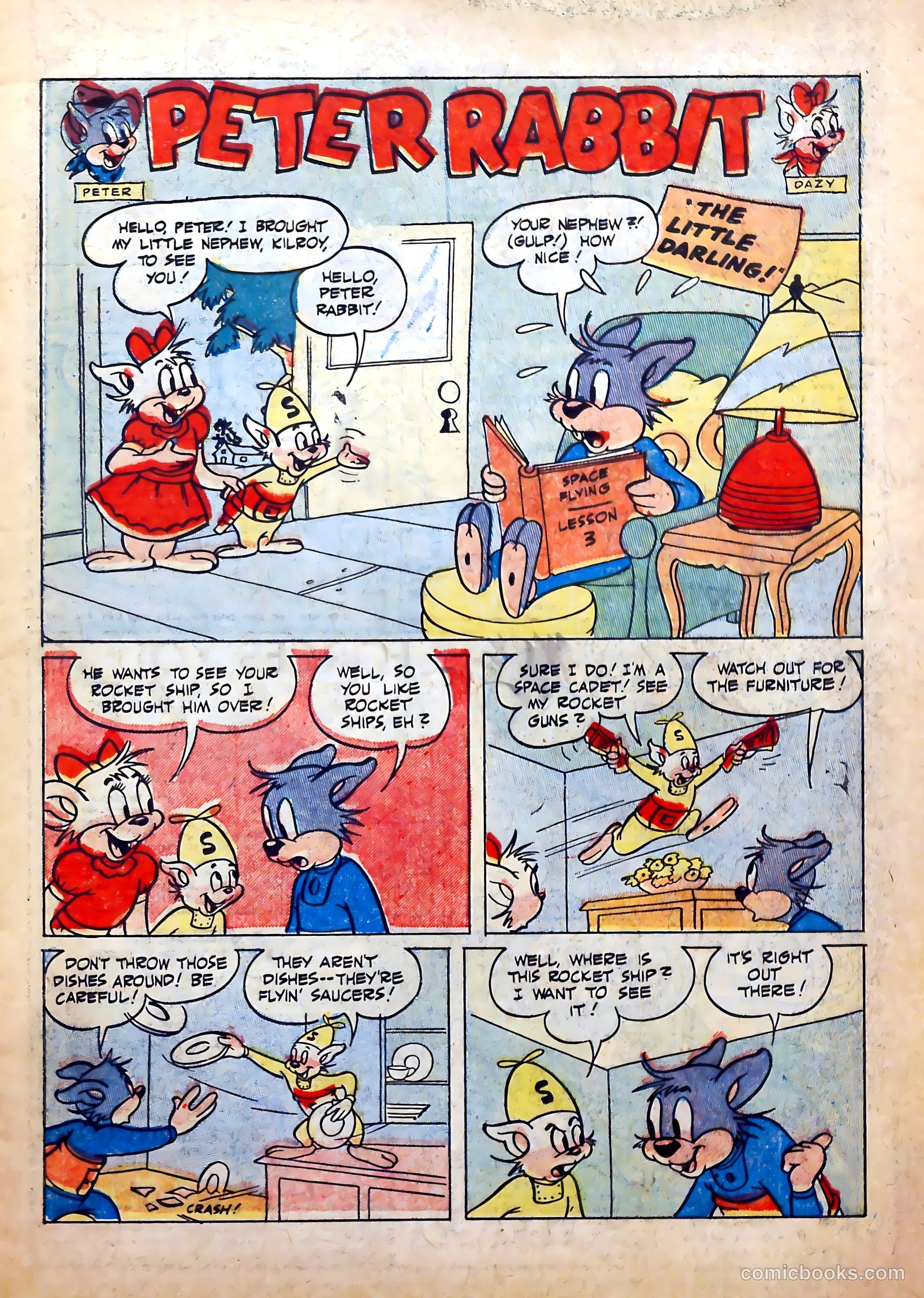 Peter Rabbit #33 (1956) — page 3 of 37