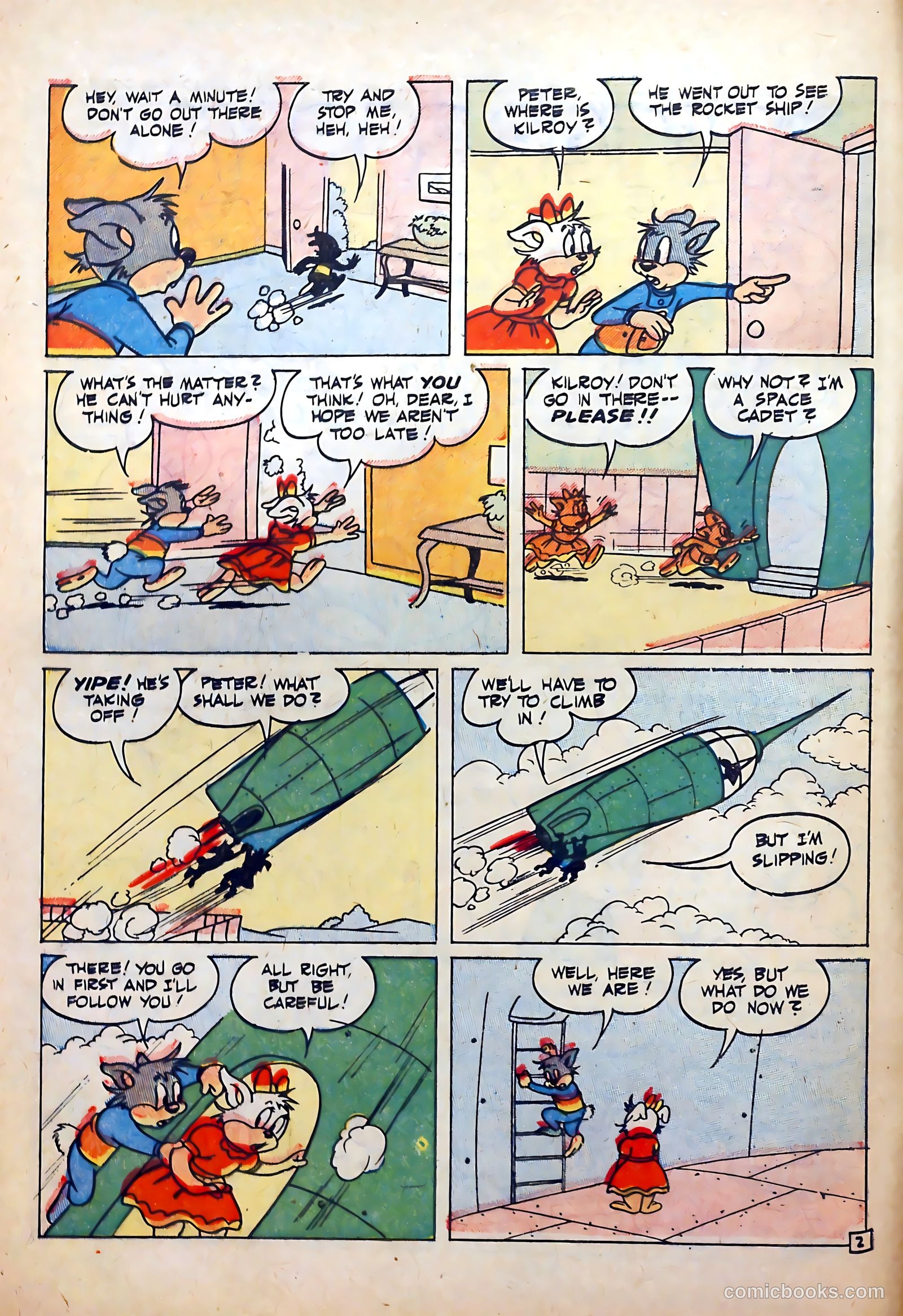 Peter Rabbit #33 (1956) — page 4 of 37
