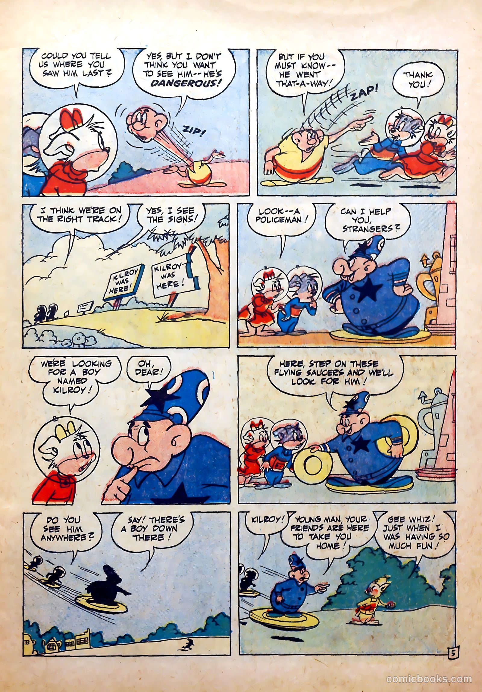 Peter Rabbit #33 (1956) — page 7 of 37