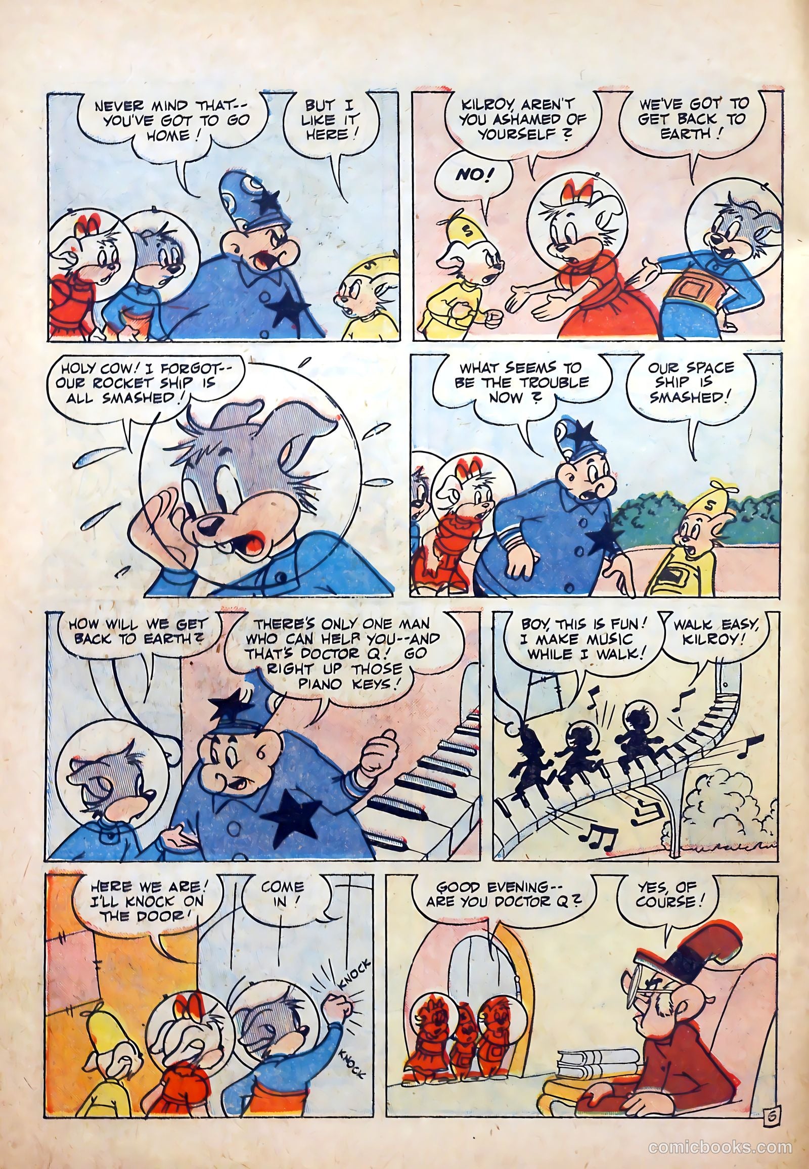 Peter Rabbit #33 (1956) — page 8 of 37