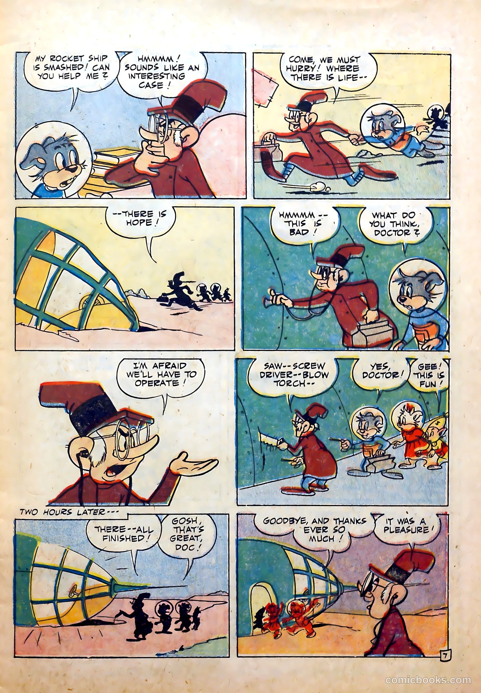 Peter Rabbit #33 (1956) — page 9 of 37