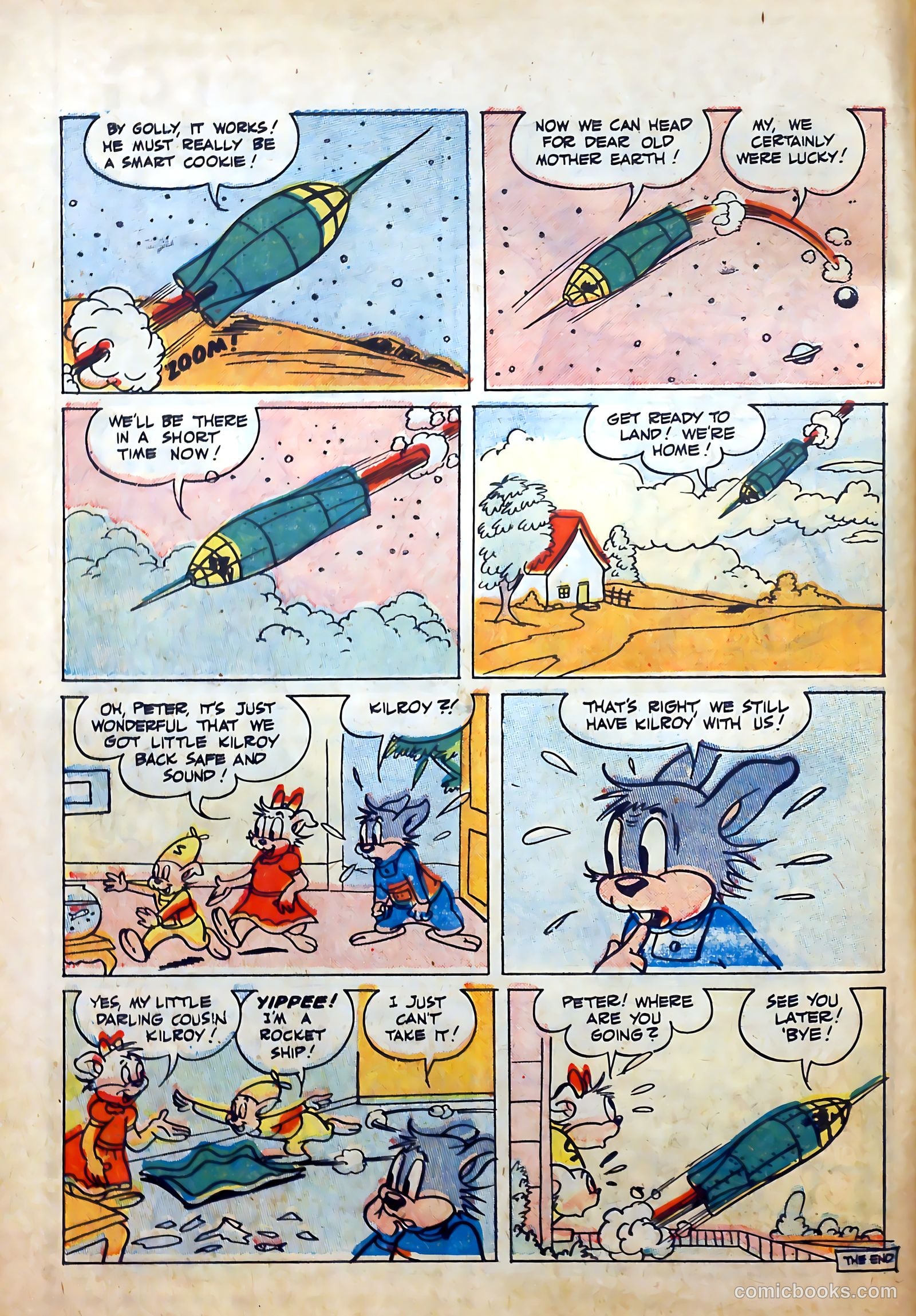 Peter Rabbit #33 (1956) — page 10 of 37
