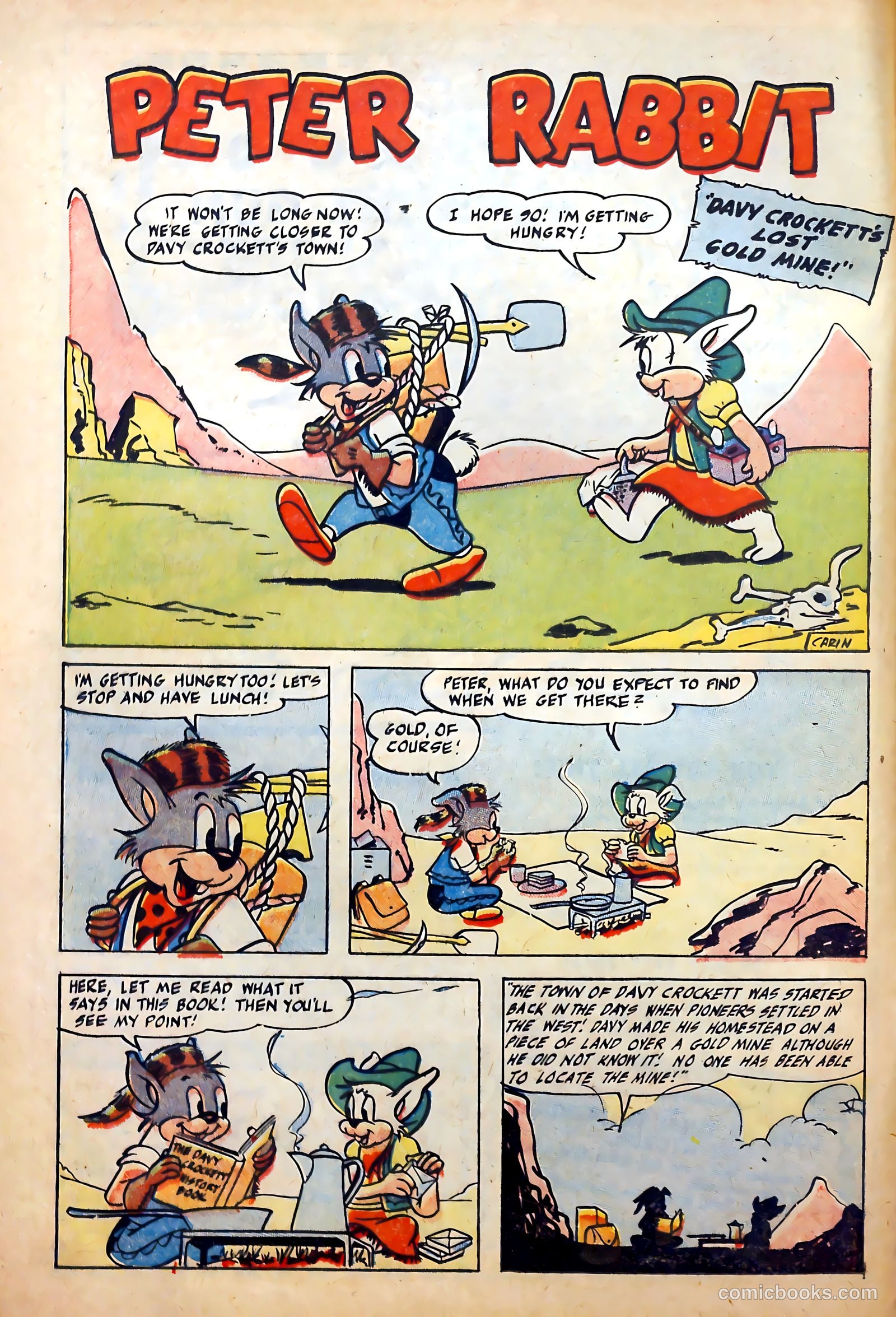 Peter Rabbit #33 (1956) — page 12 of 37