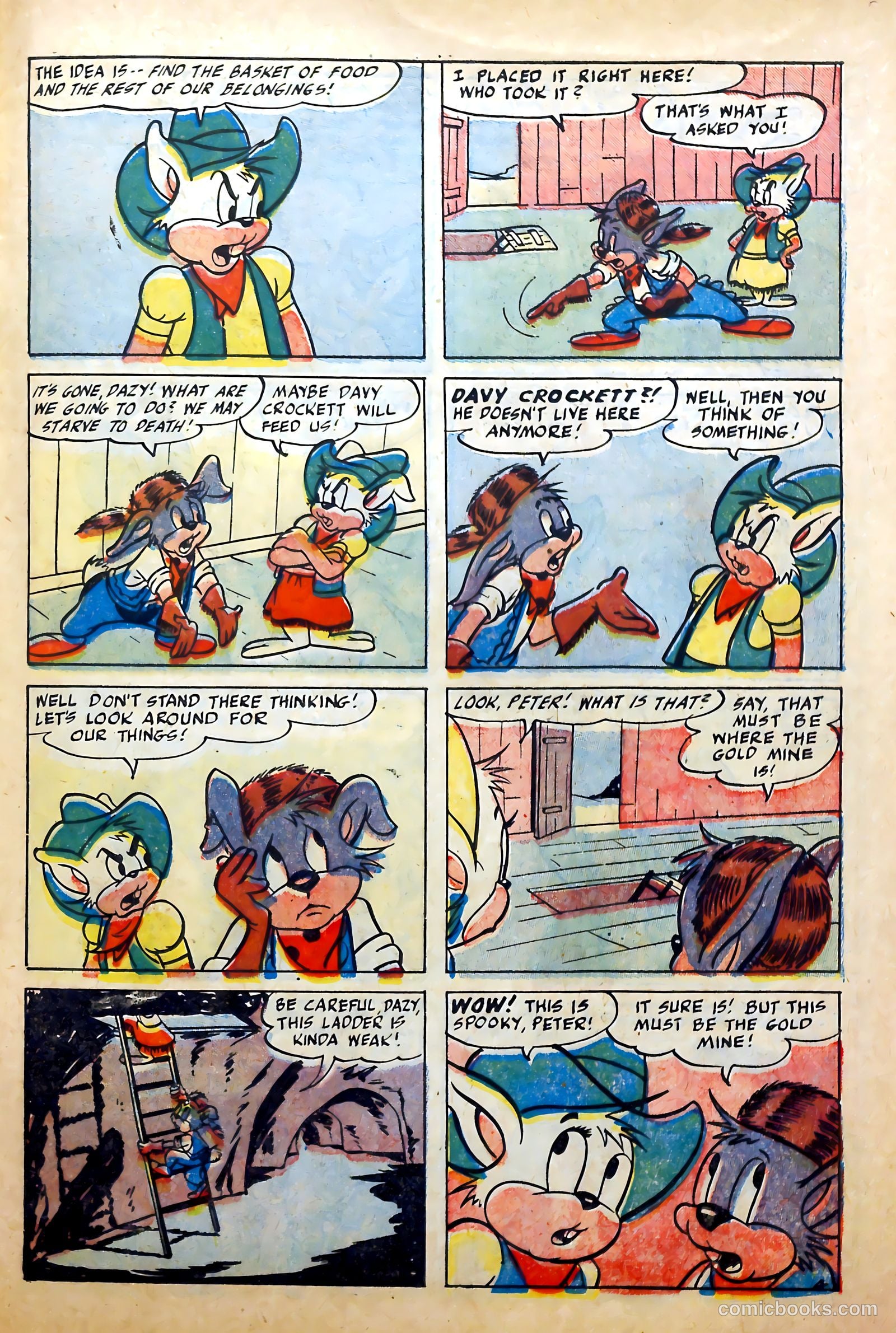 Peter Rabbit #33 (1956) — page 15 of 37
