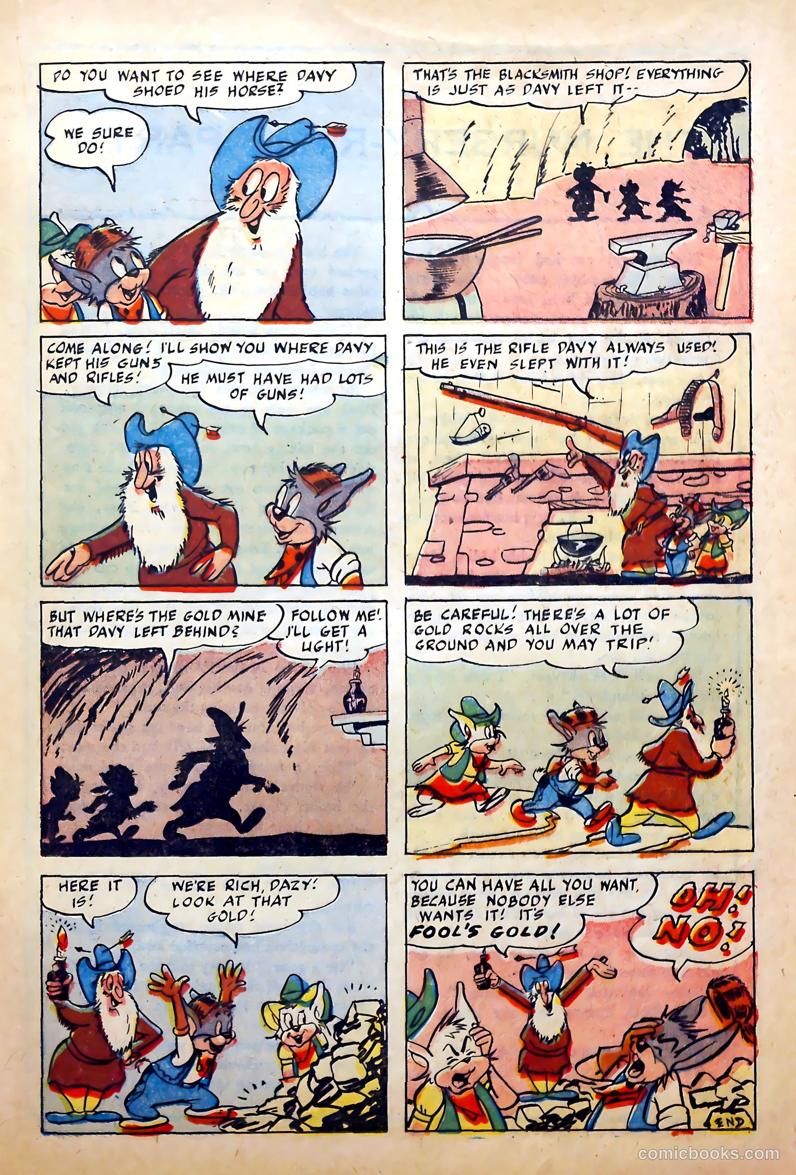 Peter Rabbit #33 (1956) — page 17 of 37