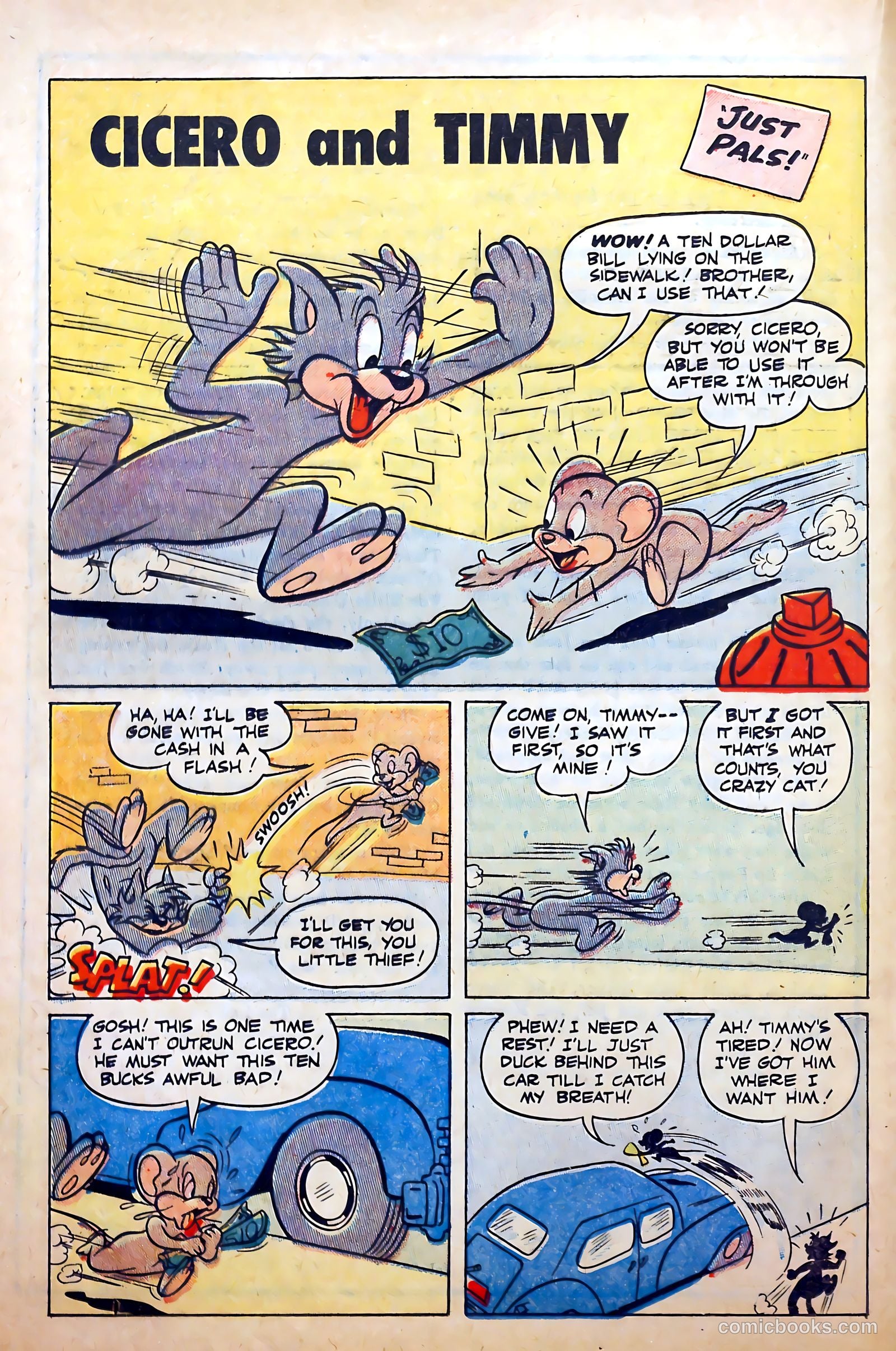 Peter Rabbit #33 (1956) — page 20 of 37