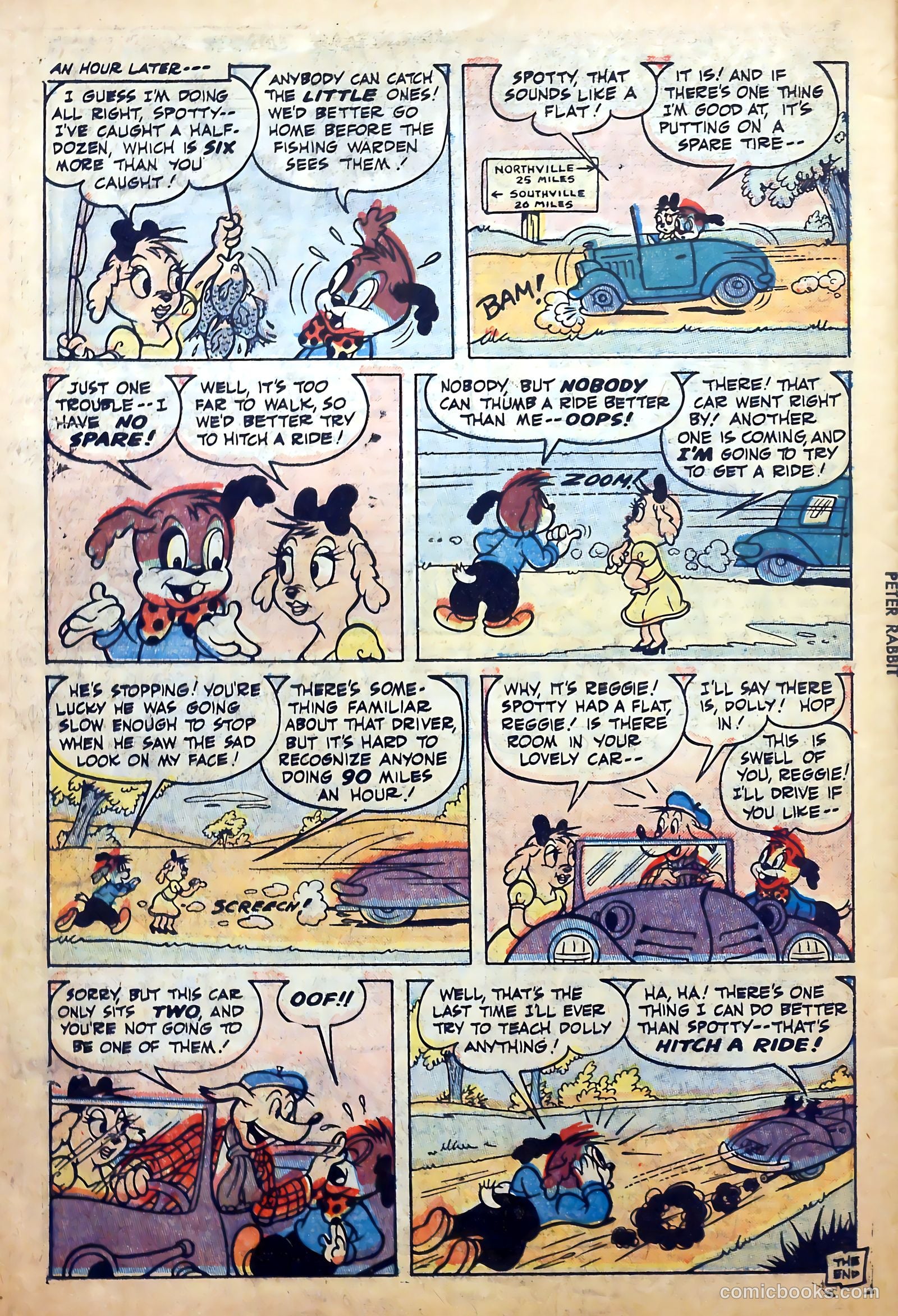 Peter Rabbit #33 (1956) — page 34 of 37