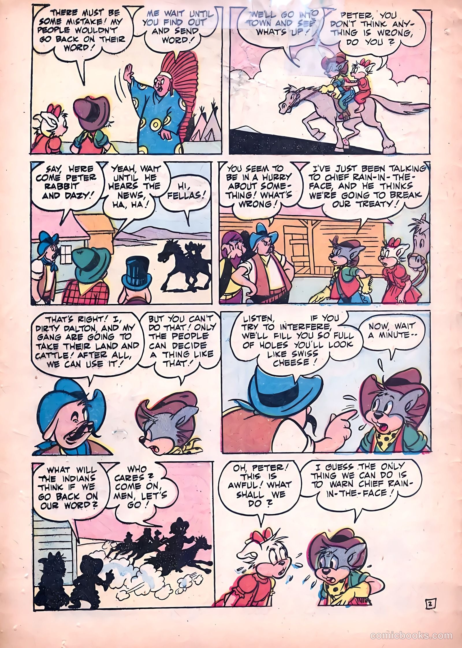 Peter Rabbit #34 (1956) — page 5 of 37