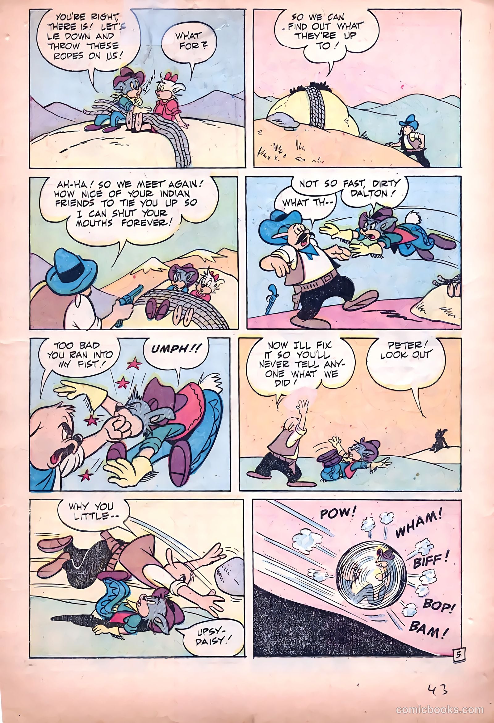 Peter Rabbit #34 (1956) — page 8 of 37