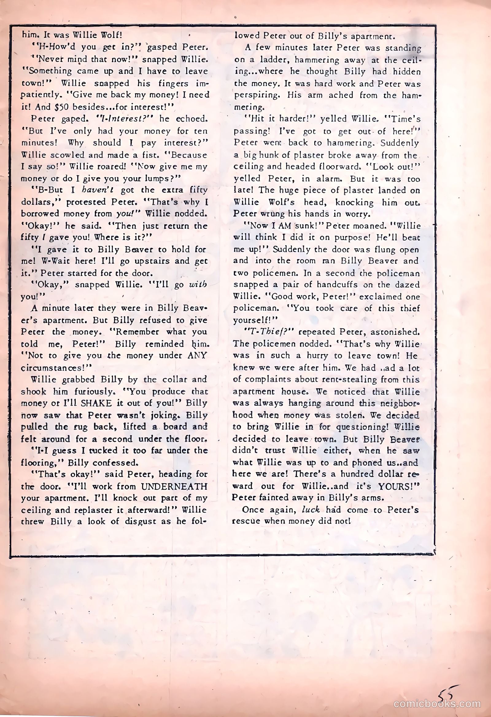 Peter Rabbit #34 (1956) — page 20 of 37