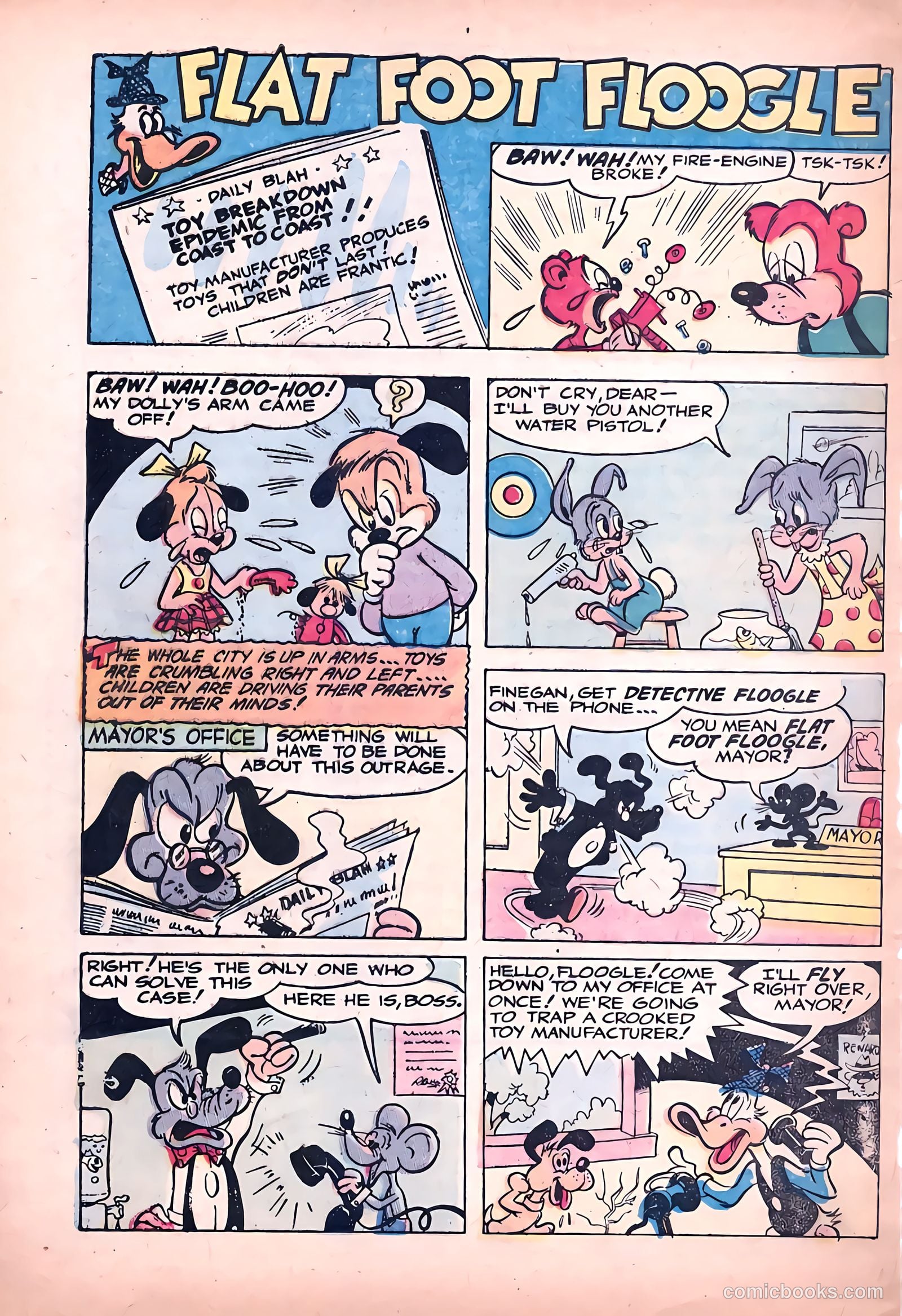 Peter Rabbit #34 (1956) — page 21 of 37