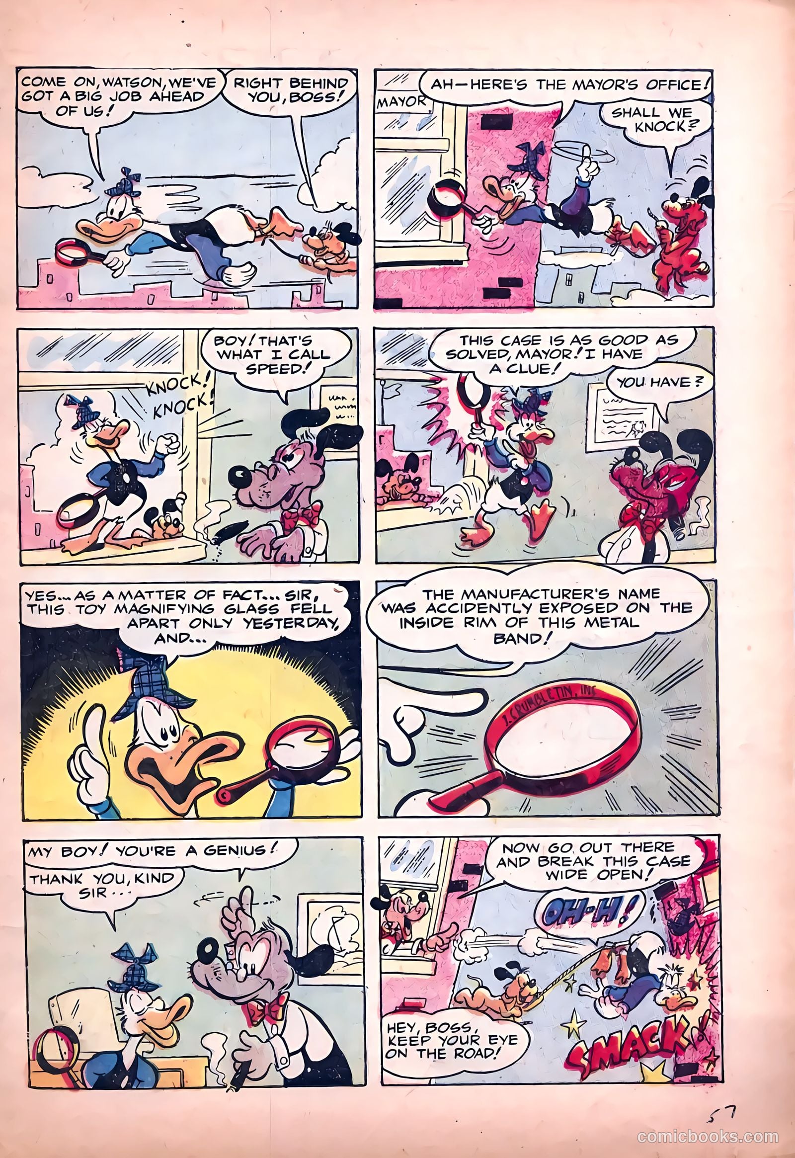 Peter Rabbit #34 (1956) — page 22 of 37