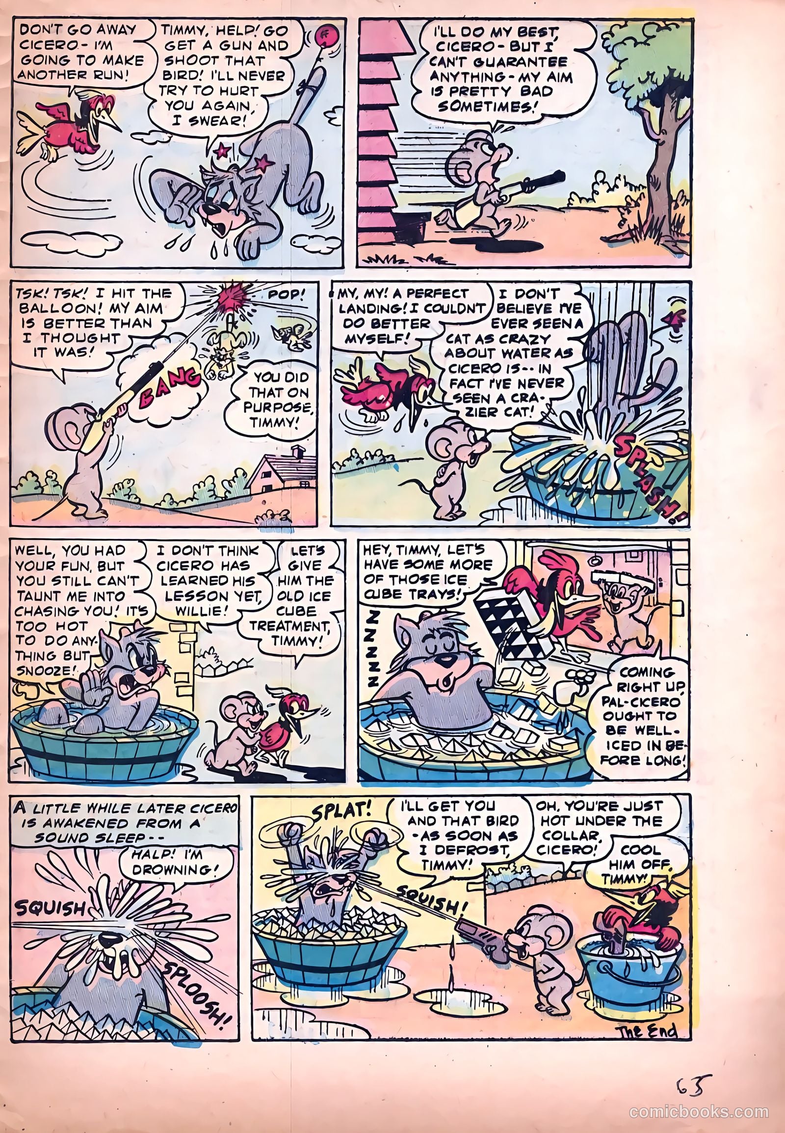 Peter Rabbit #34 (1956) — page 30 of 37