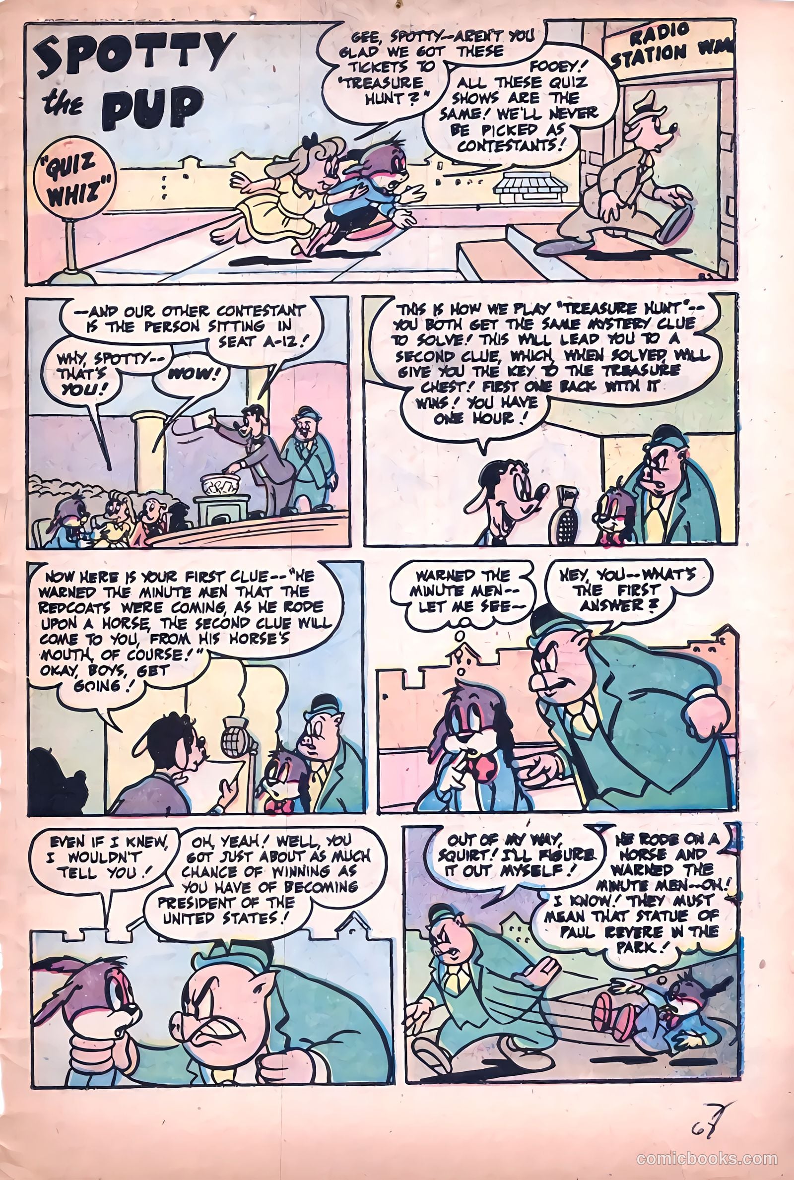 Peter Rabbit #34 (1956) — page 32 of 37