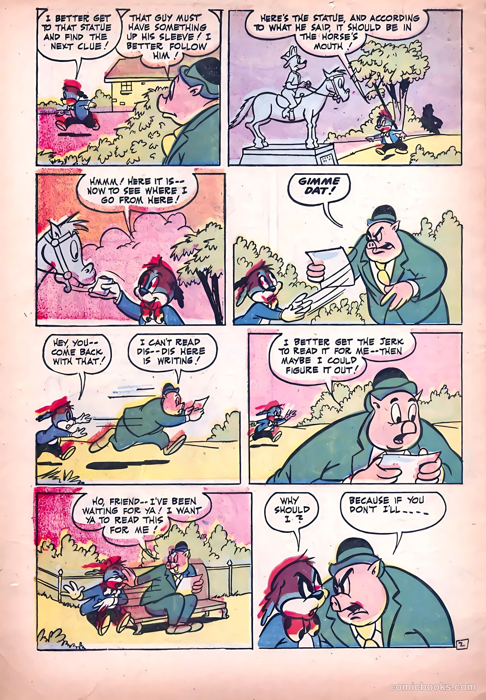 Peter Rabbit #34 (1956) — page 33 of 37