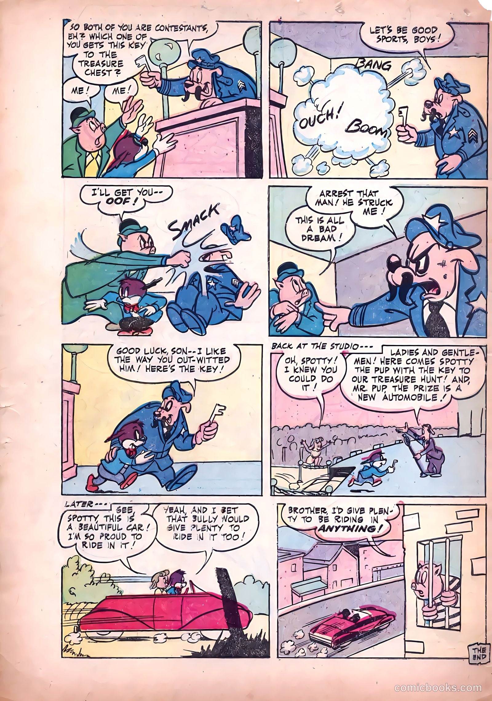 Peter Rabbit #34 (1956) — page 35 of 37