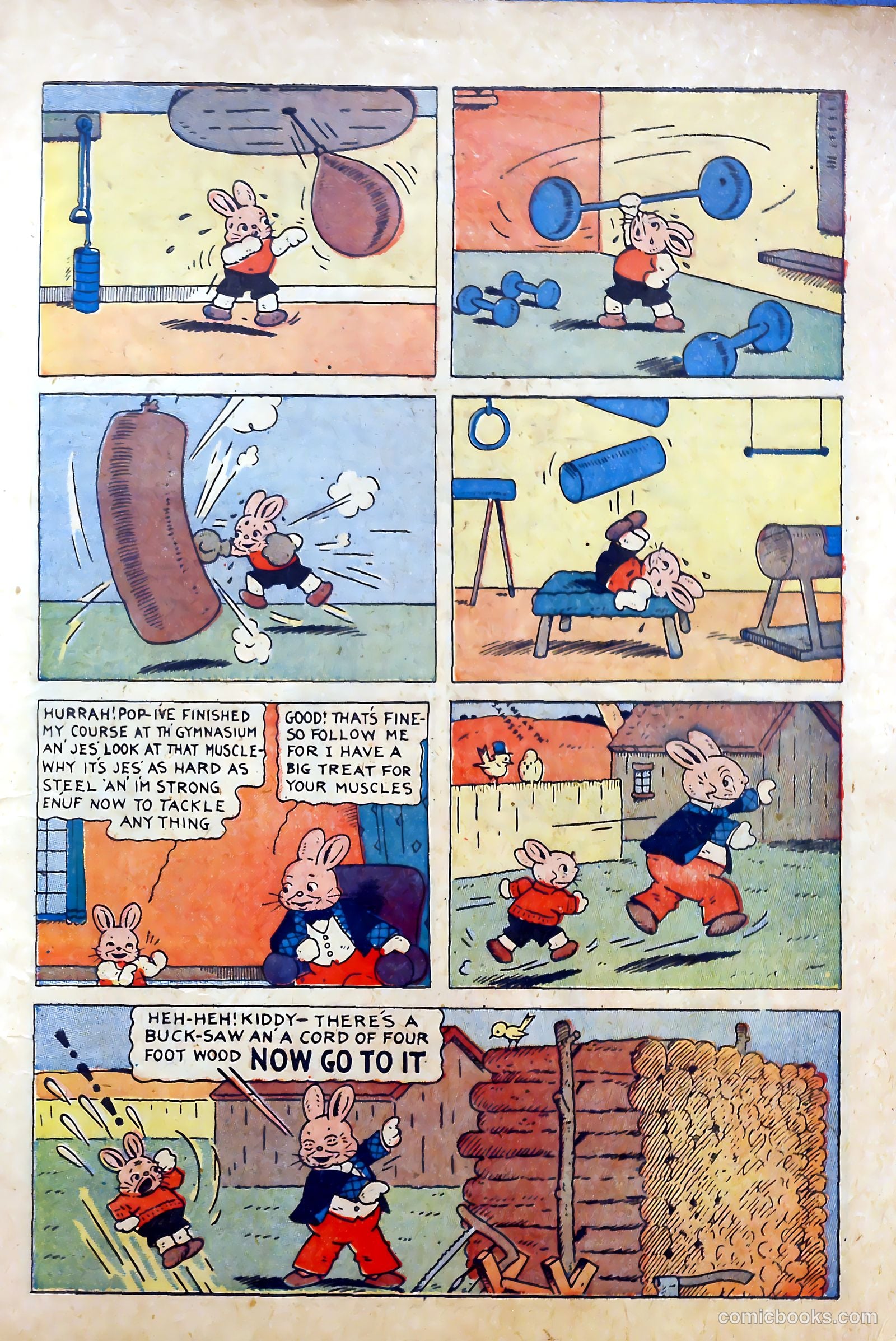 Peter Rabbit #4 (1949) — page 7 of 52