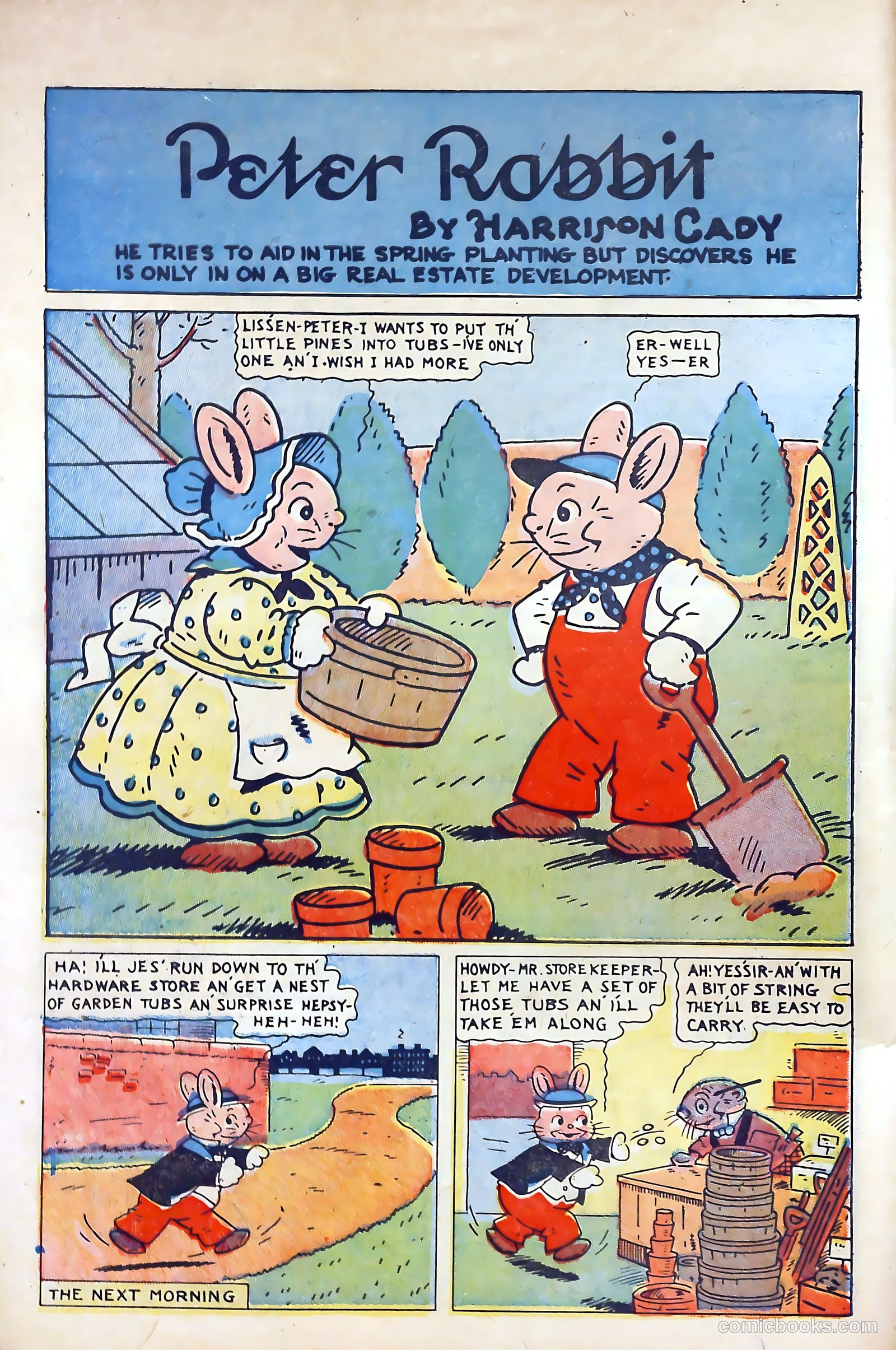 Peter Rabbit #4 (1949) — page 12 of 52