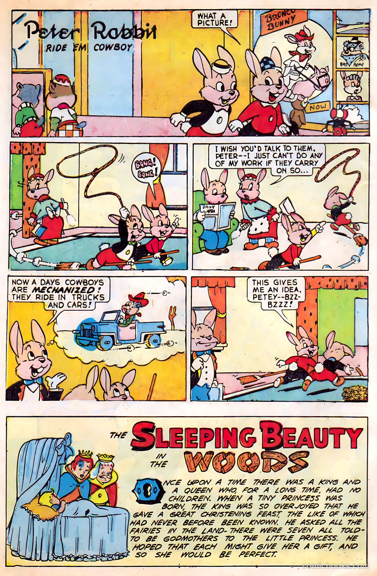 Peter Rabbit #7 (1950) — page 4 of 36